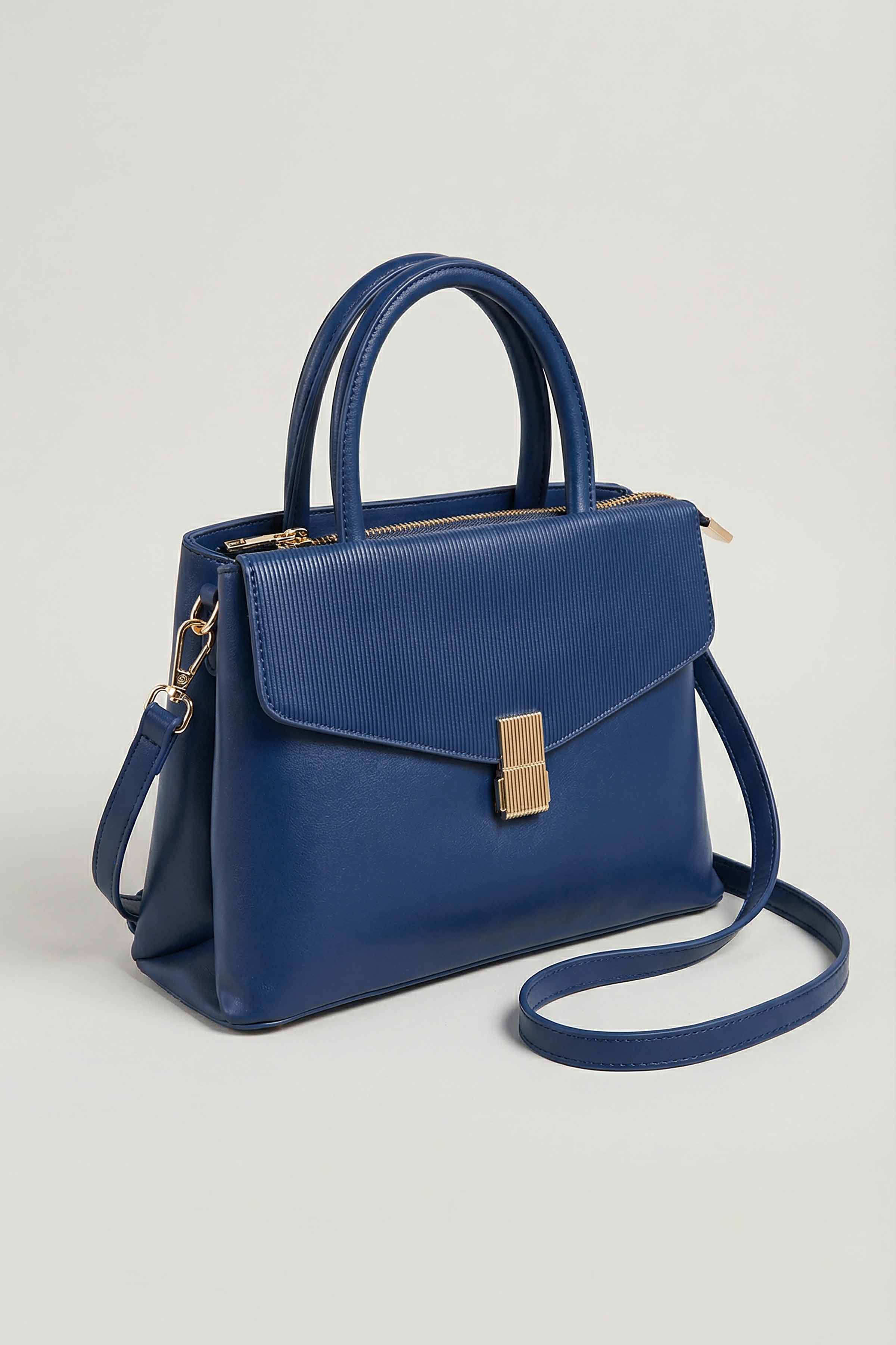 Navy Hand Bag-445682121 for Women - Fashion Collection | Nishat | Shop Online