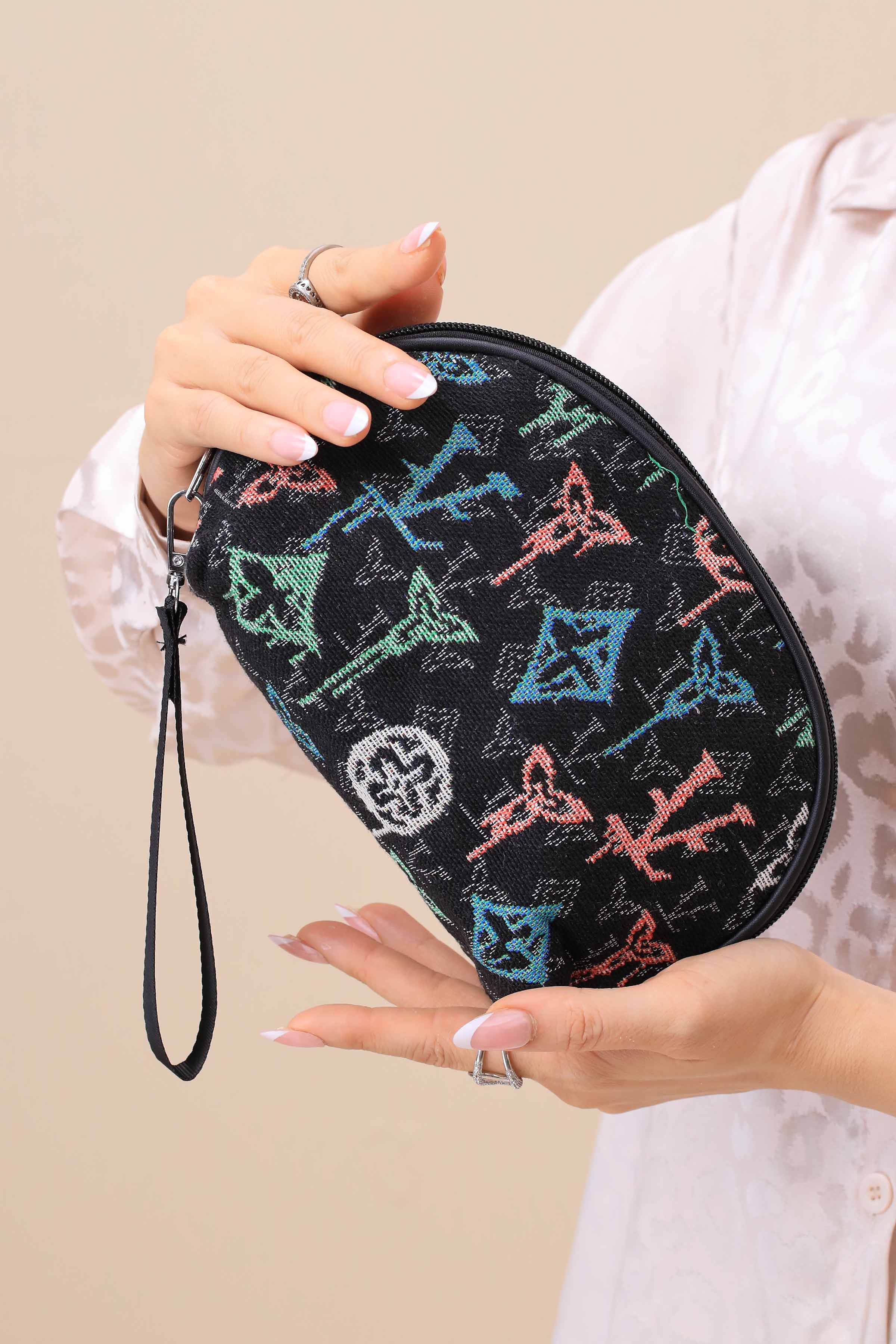 Black Vanity Bag-445862103-for Women - Bag Winter Collection | Nishat | Shop Online