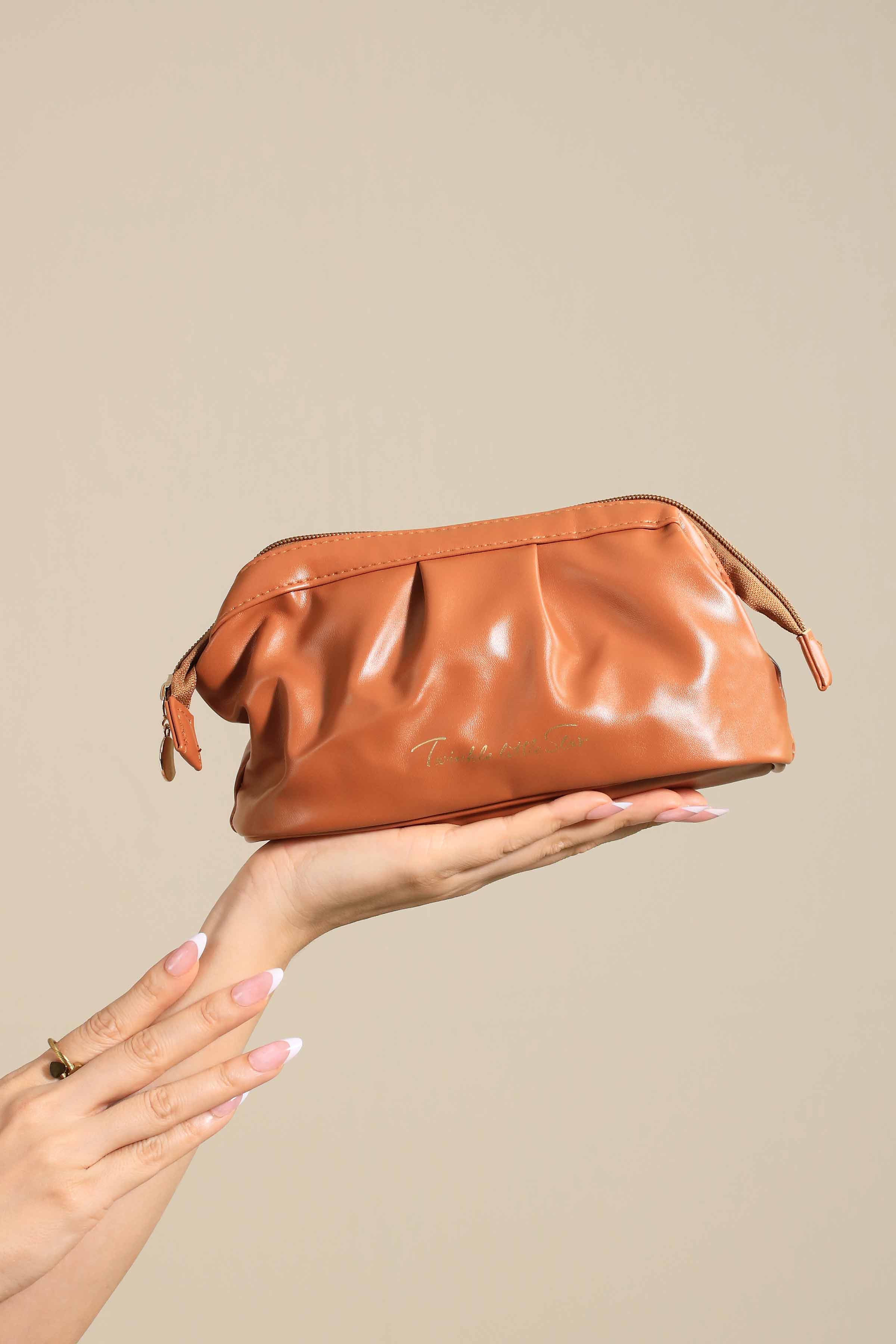 Brown Vanity Bag-445922113 for Women - Bag Winter Collection | Nishat | Shop Online