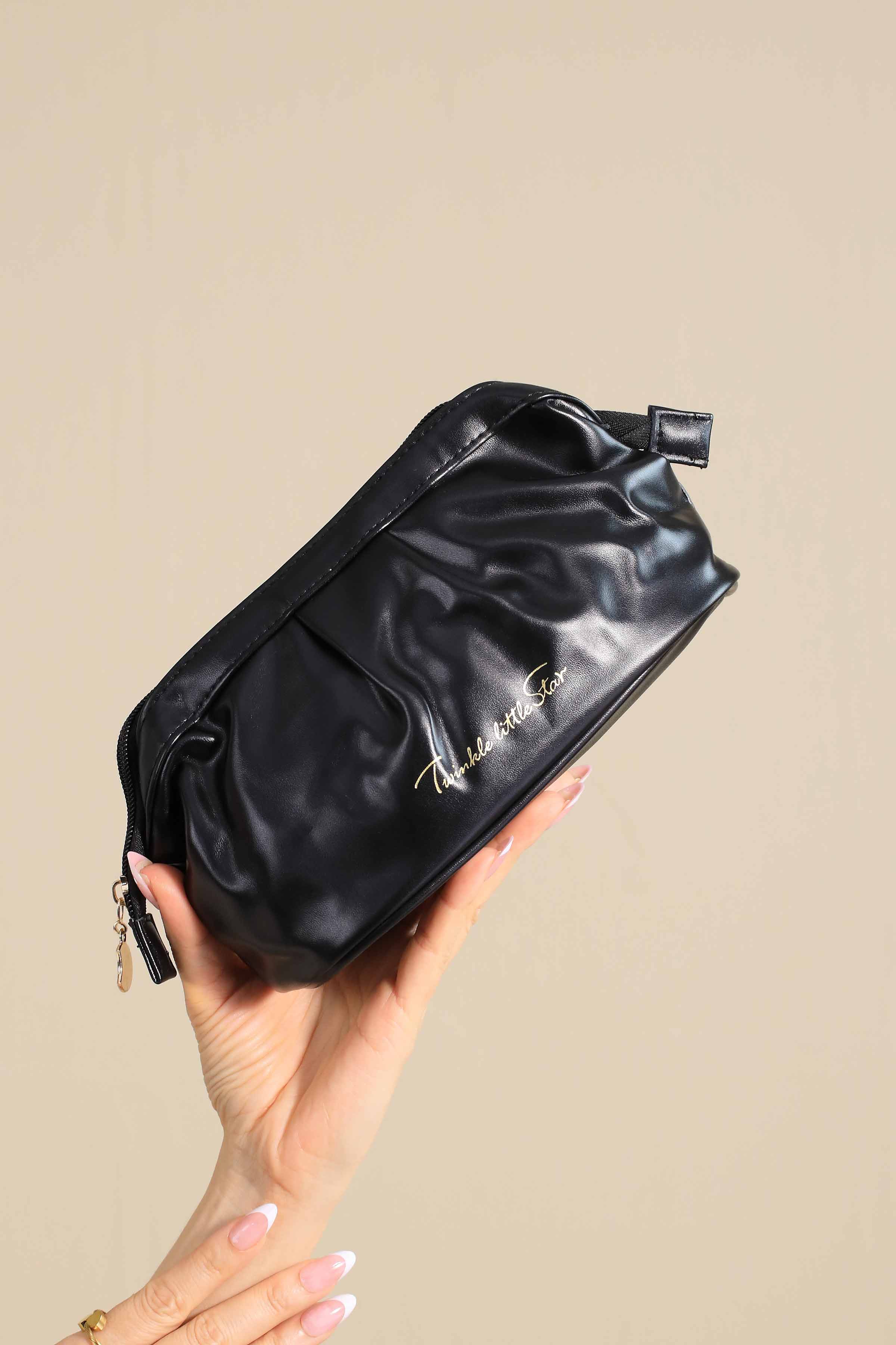 Black Vanity Bag-445922103 for Women - Bag Winter Collection | Nishat | Shop Online