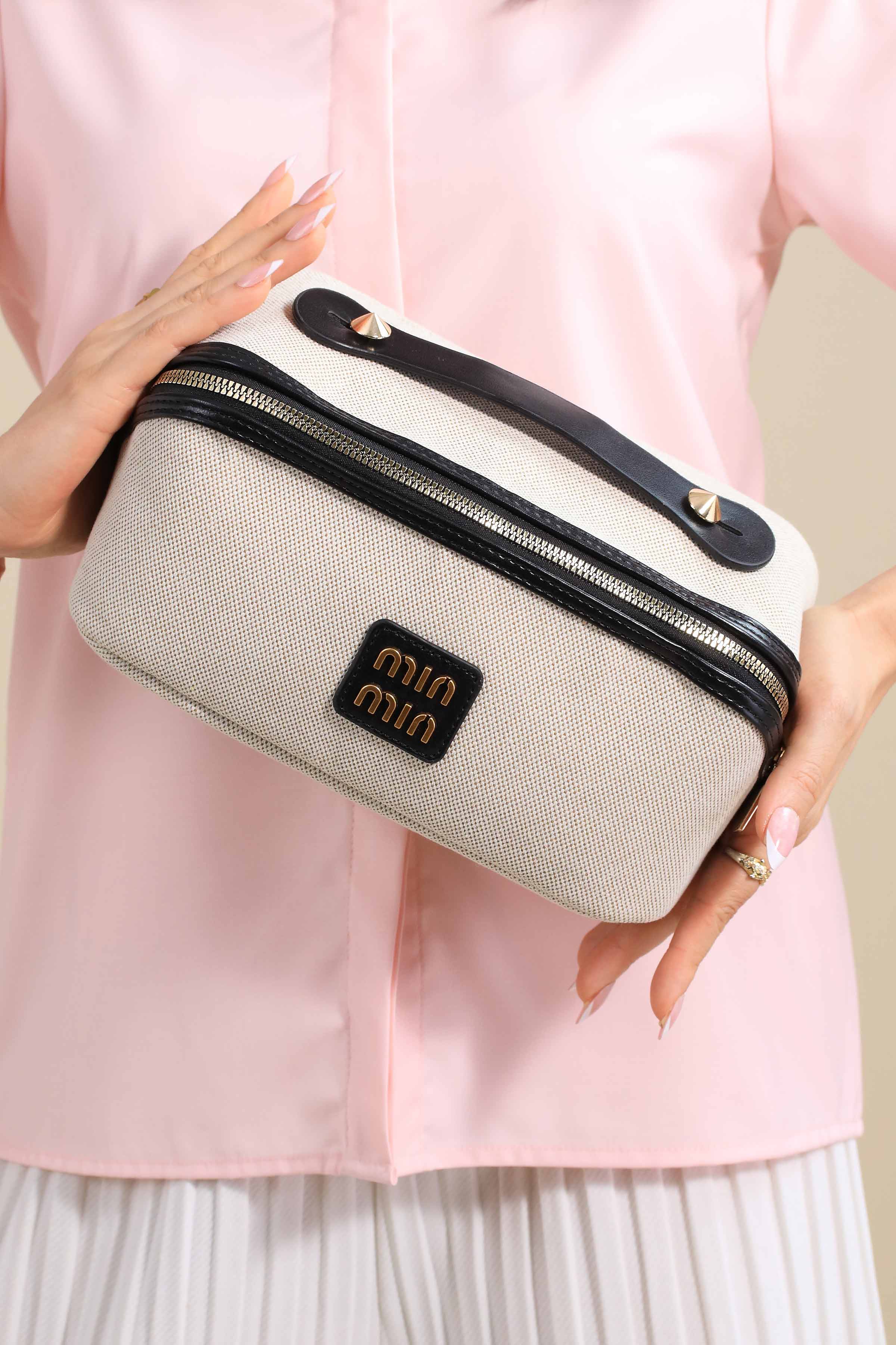 Black Vanity Bag-445942103 for Women - Bag Winter Collection | Nishat | Shop Online