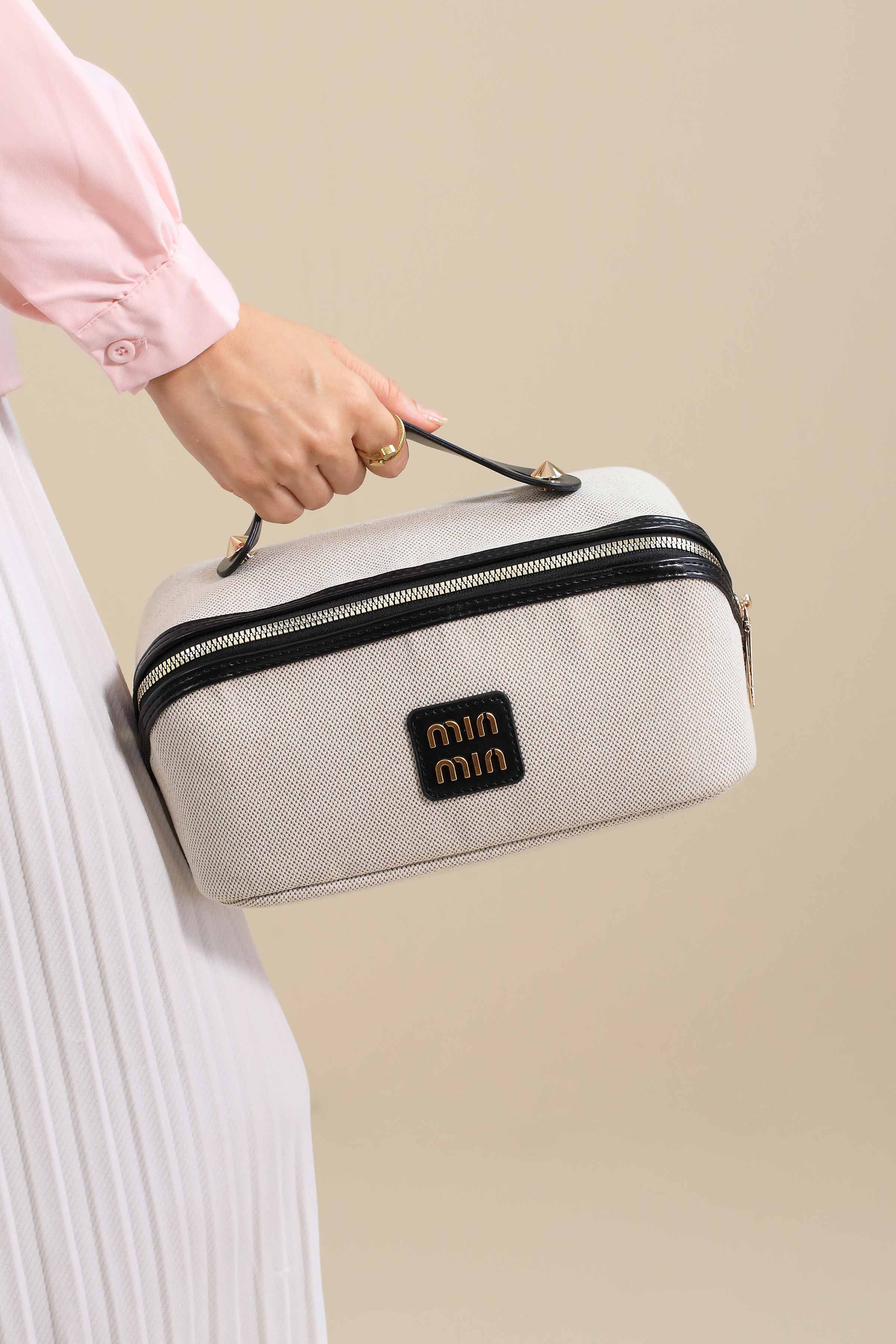 Black Vanity Bag-445942103 for Women - Bag Winter Collection | Nishat | Shop Online