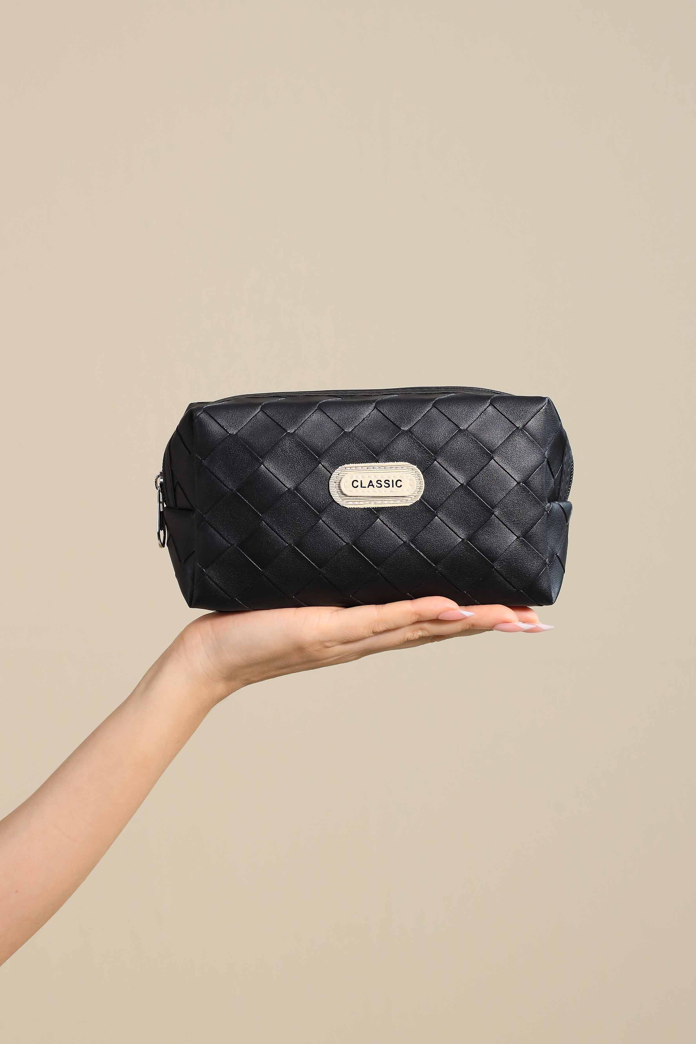 Black Vanity Bag-445962103 for Women - Bag Winter Collection | Nishat | Shop Online