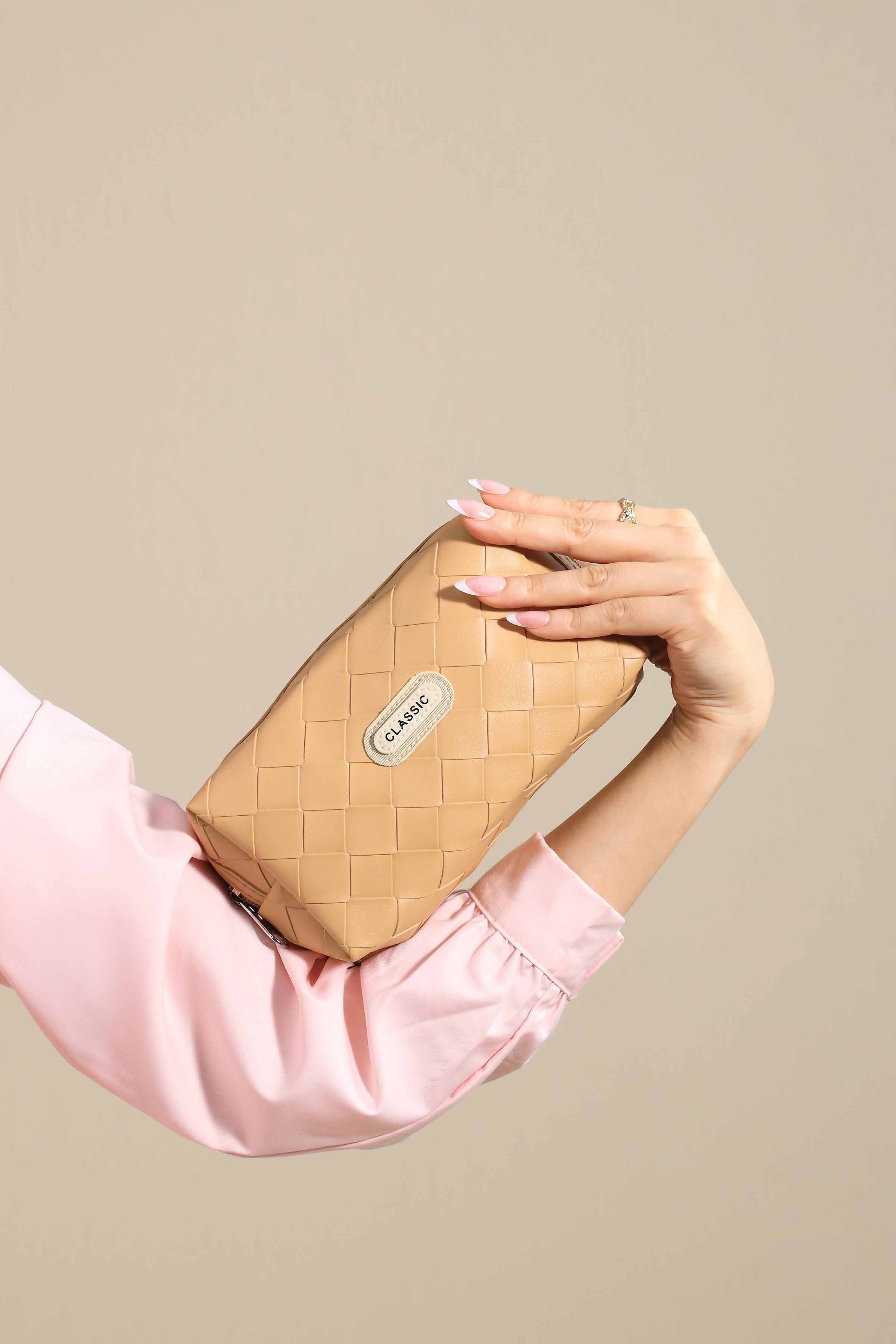 Camel Vanity Bag-445962129 for Women - Bag Winter Collection | Nishat | Shop Online