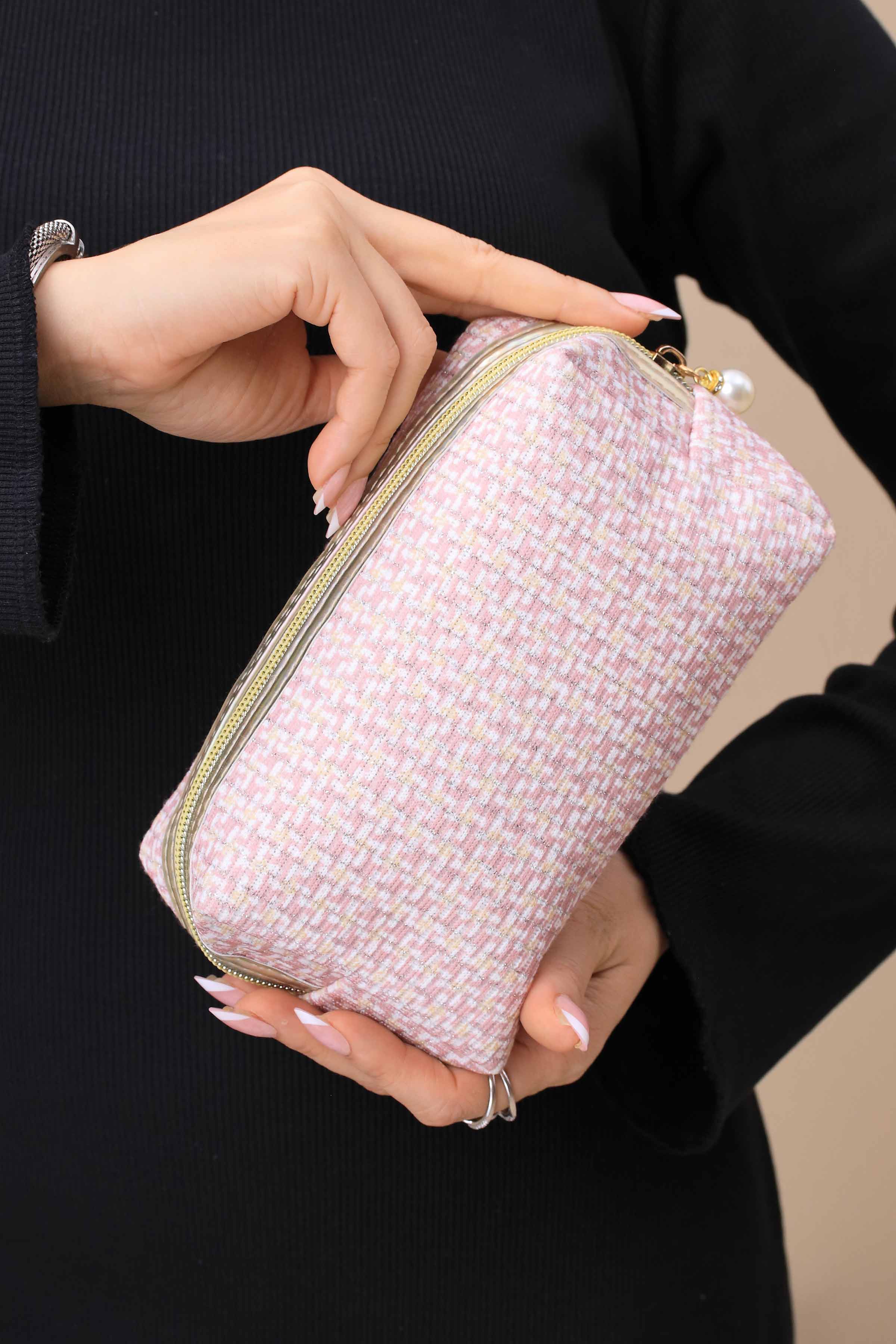 Pink Vanity Bag-445972105-for Women - Bag Winter Collection | Nishat | Shop Online