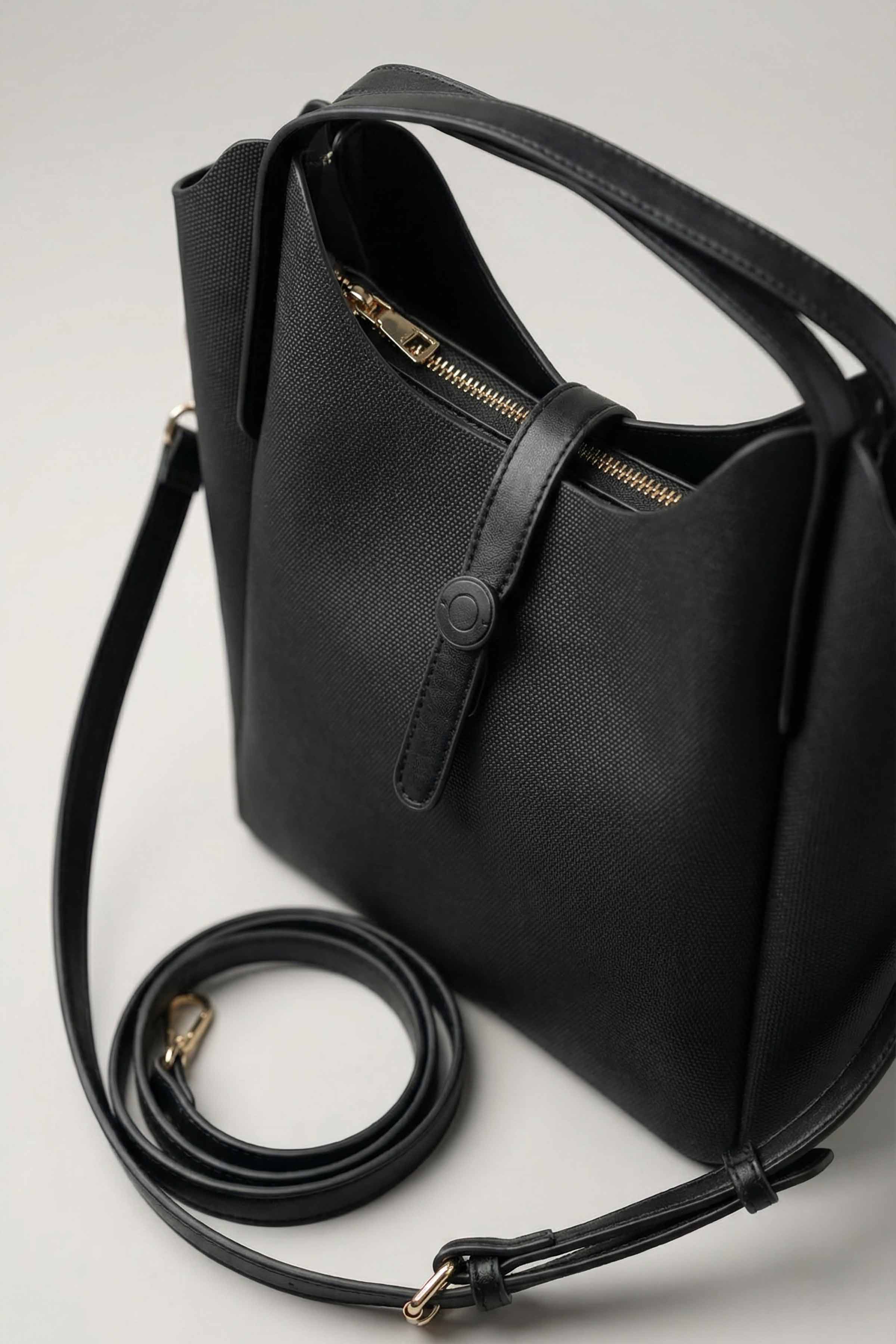 Black Shoulder Bag-445982103 for Women - Fashion Collection | Nishat | Shop Online