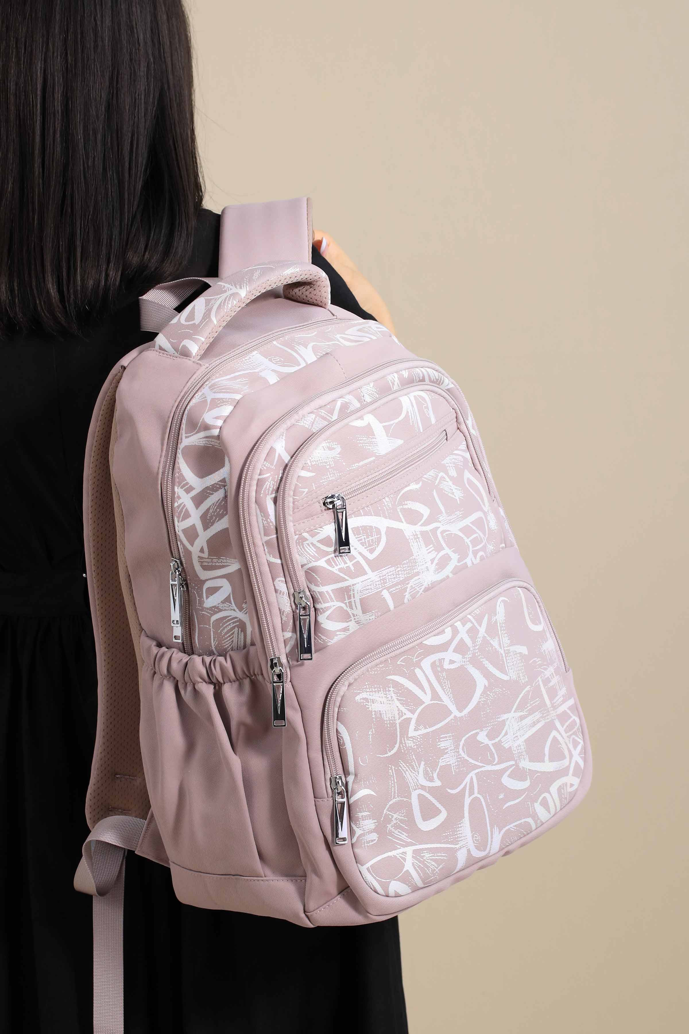 Light Pink Back Pack-446012114 for Women - Bag Winter Collection | Nishat | Shop Online