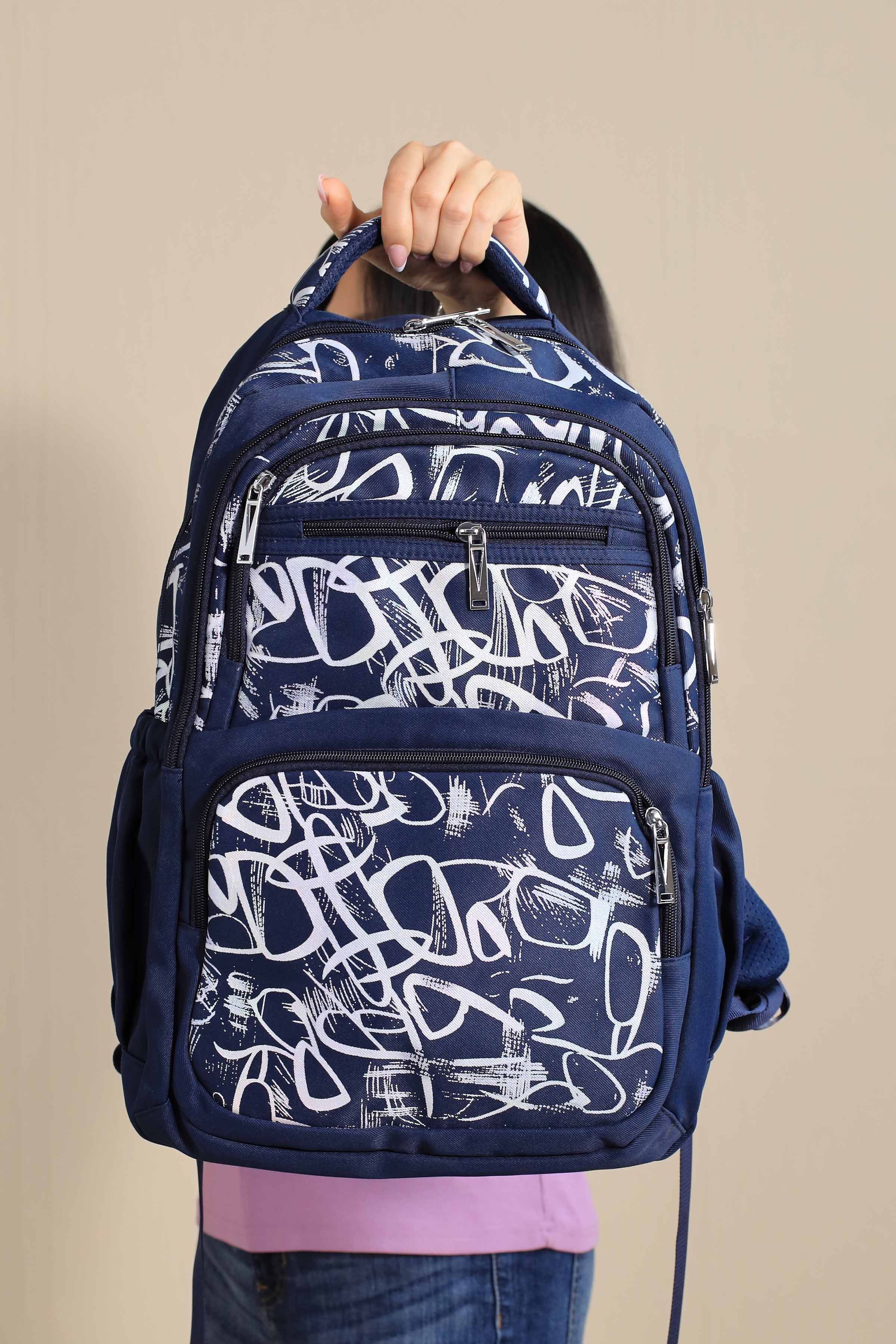 Navy Back Pack-446012121 for Women - Bag Winter Collection | Nishat | Shop Online
