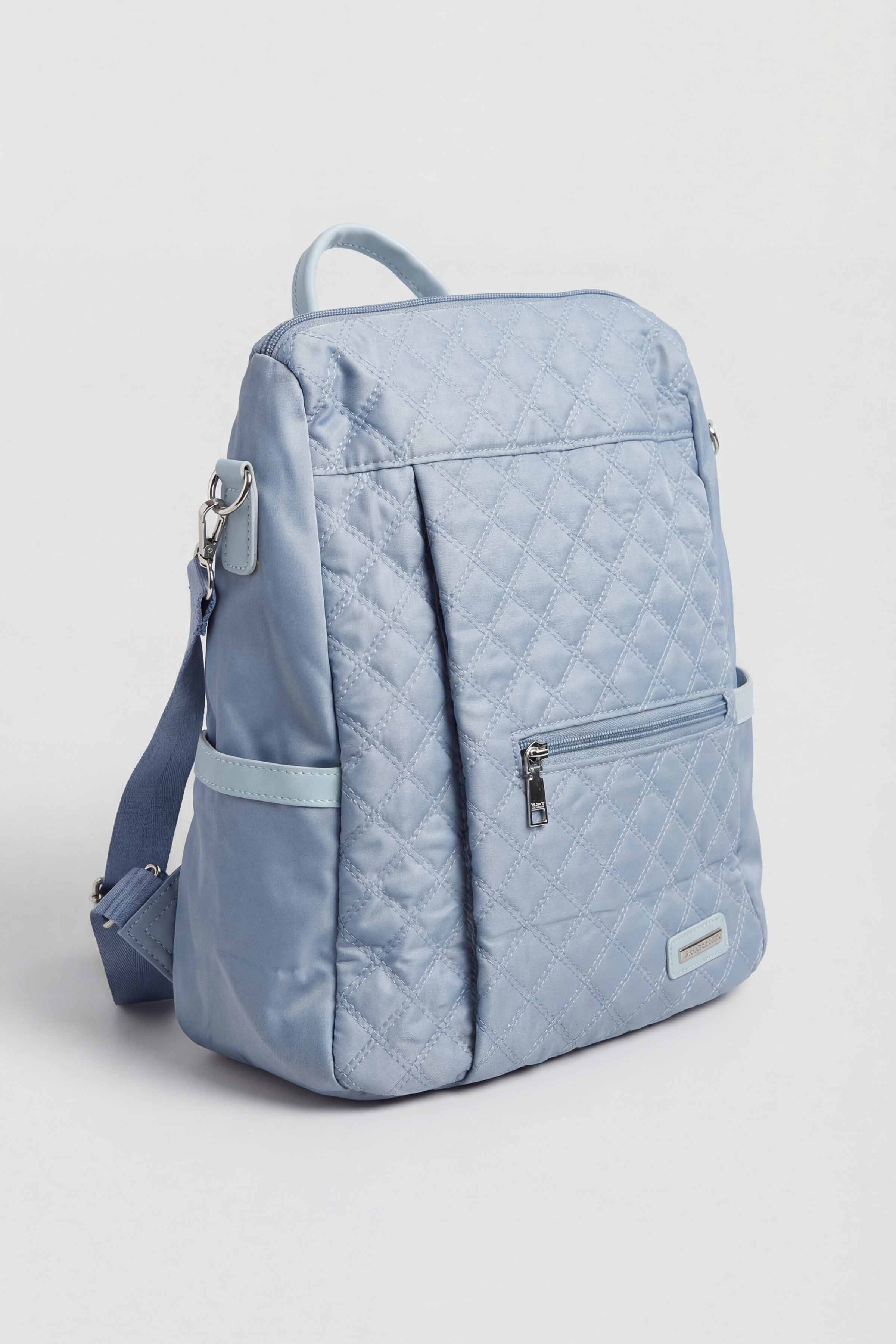 Grey Blue Back Pack-446222111