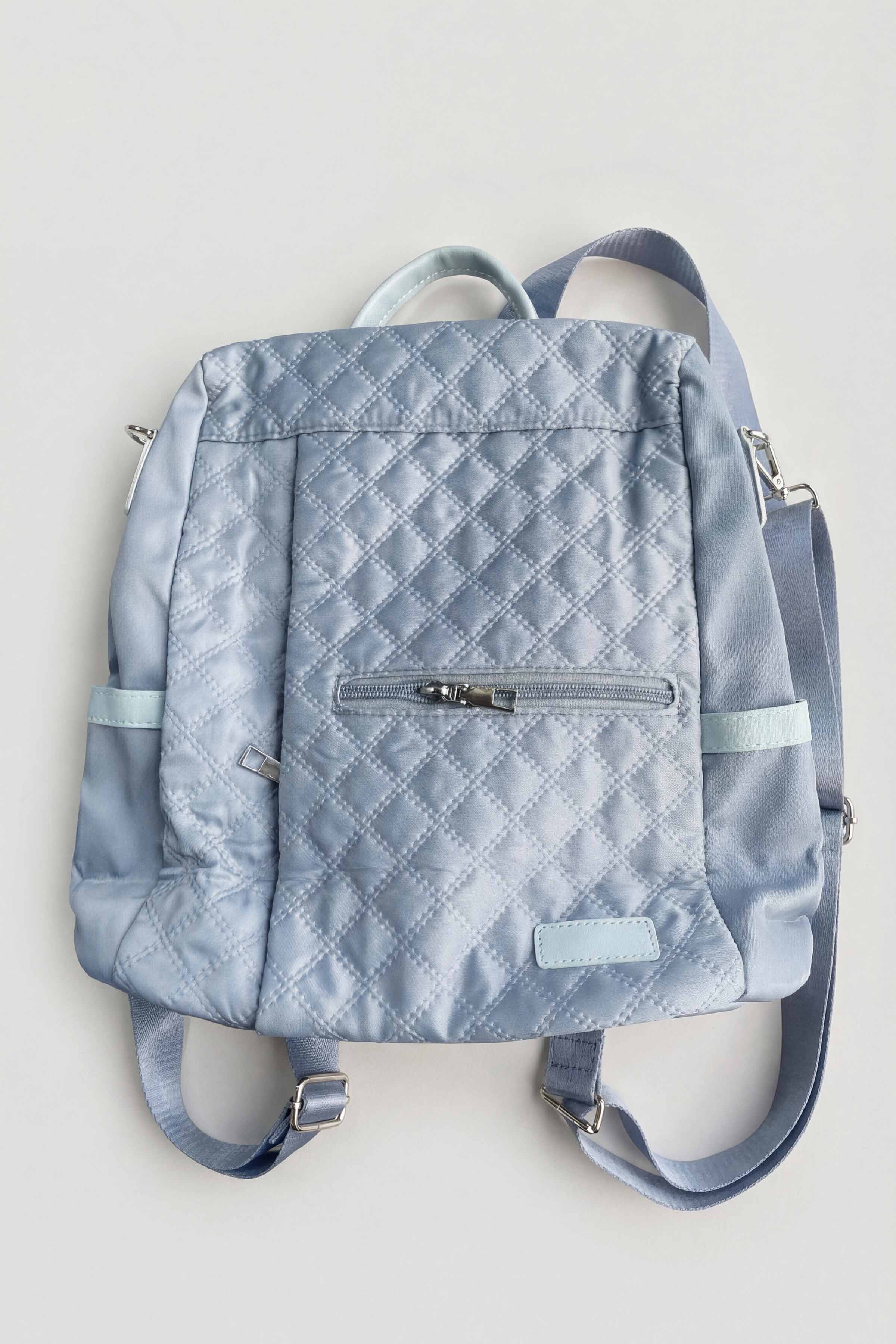 Grey Blue Back Pack-446222111