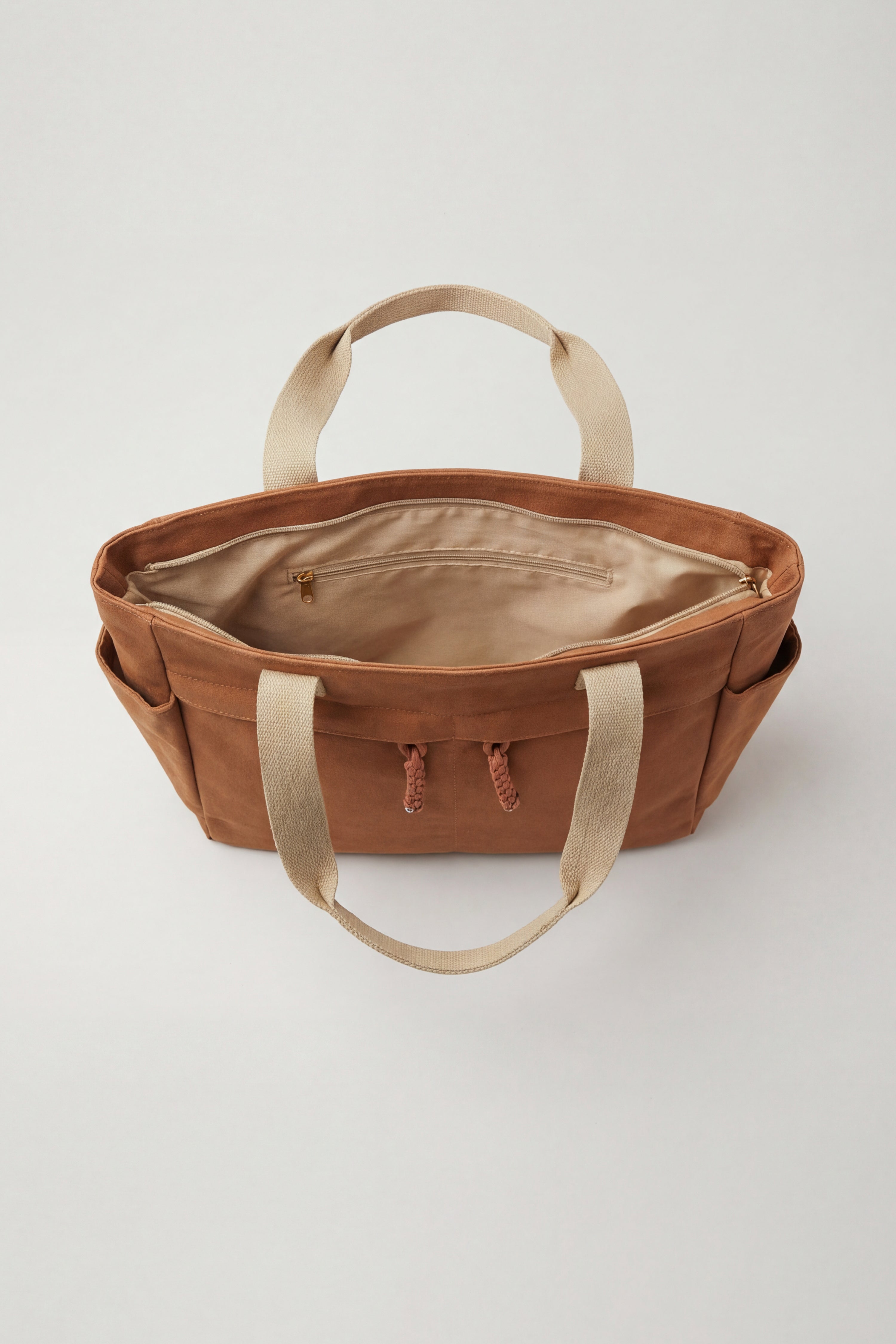 Brown Canvas Bag-446322113 for Women - Fashion Collection | Nishat | Shop Online