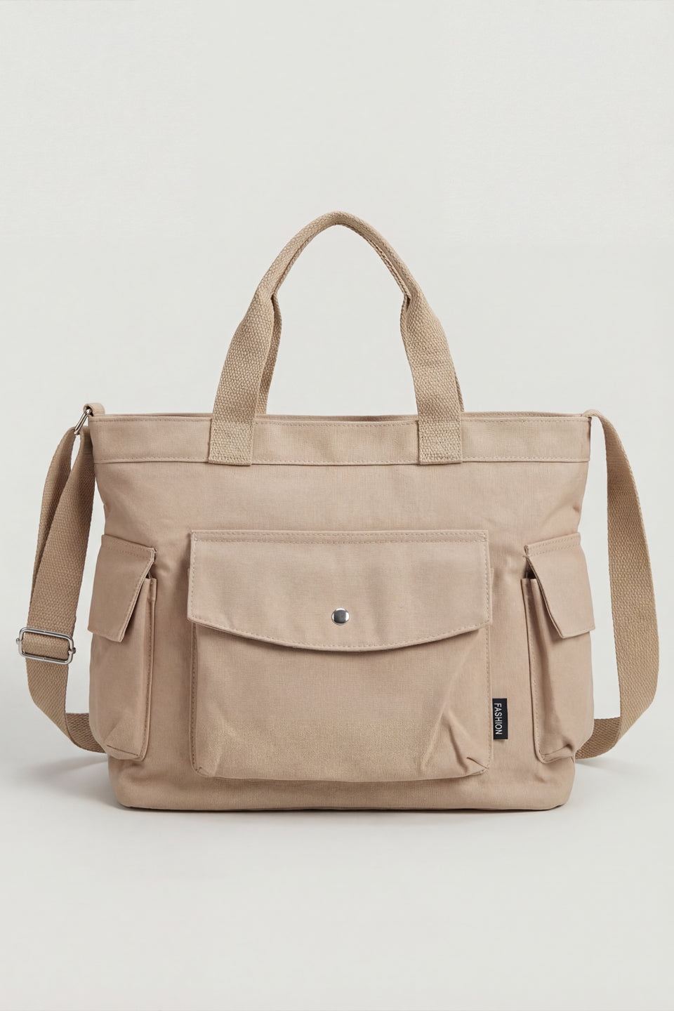 Khaki Canvas Bag-446332130 for Women - Fashion Collection | Nishat | Shop Online