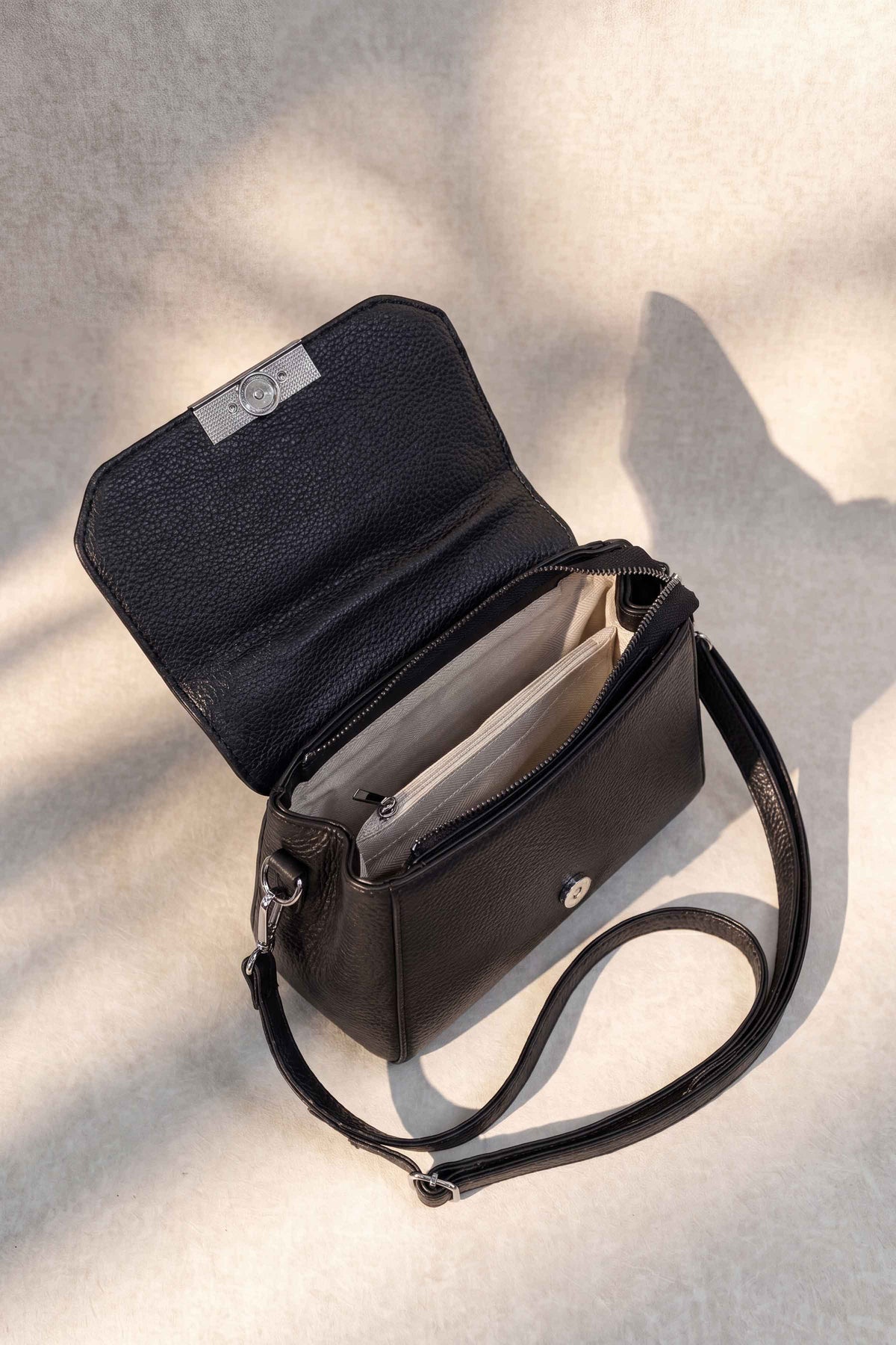 Black Shoulder Bag-446372103 - for Women - Bag Collection | Nishat | Shop Online