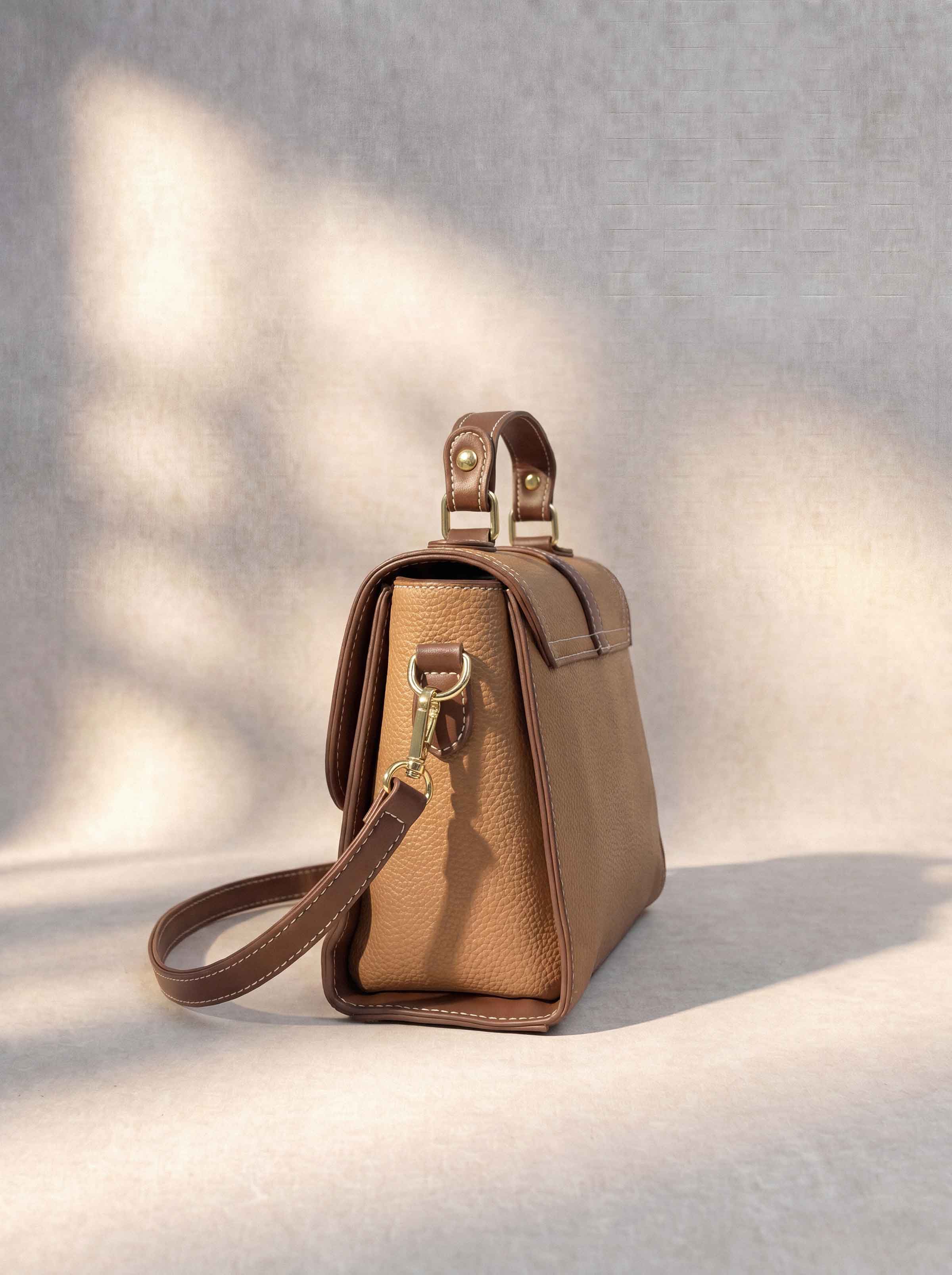 Brown Shoulder Bag-446382113 - for Women - Bag Collection | Nishat | Shop Online