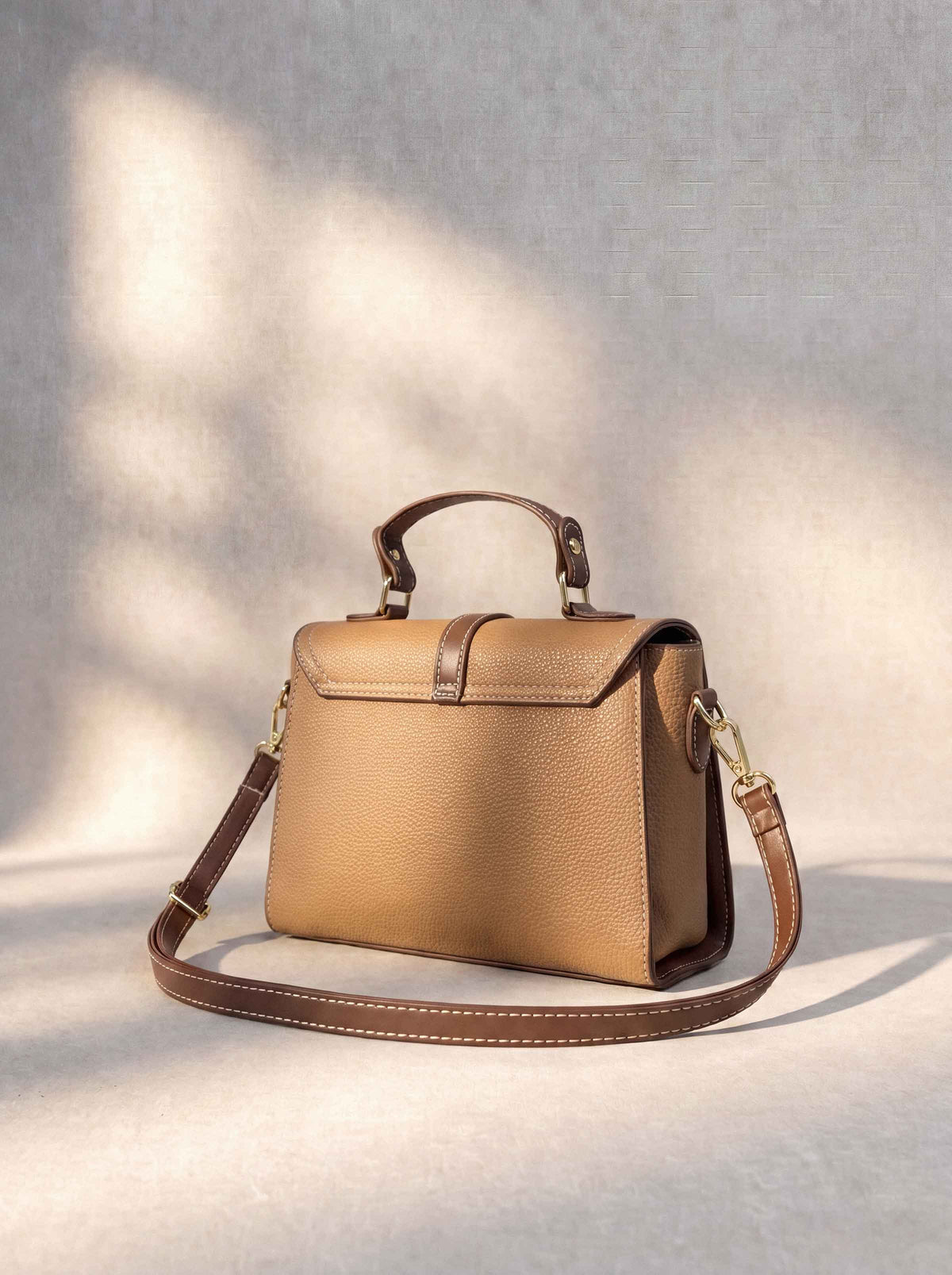 Brown Shoulder Bag-446382113 - for Women - Bag Collection | Nishat | Shop Online