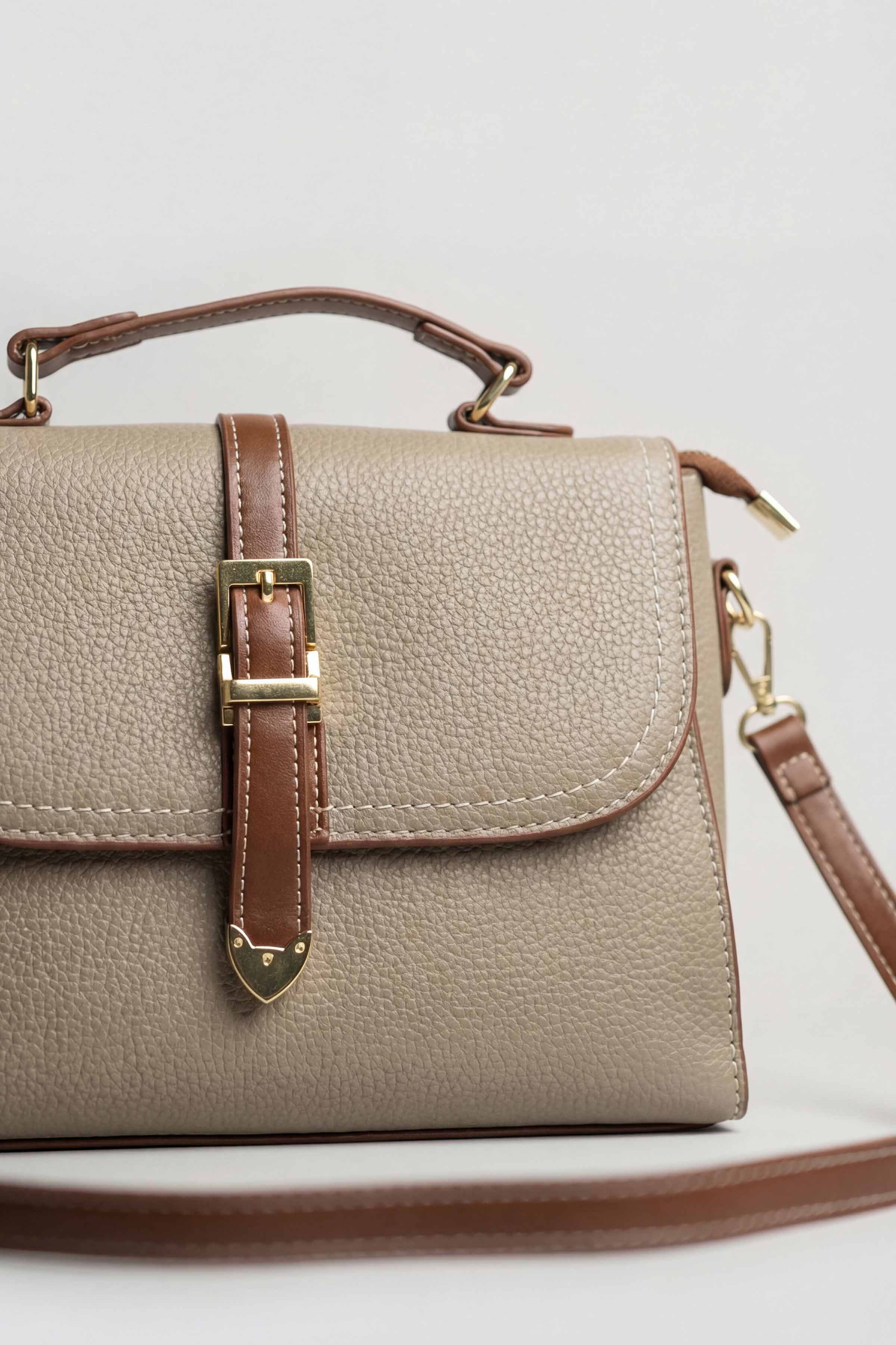 Grey Shoulder Bag-446392111
