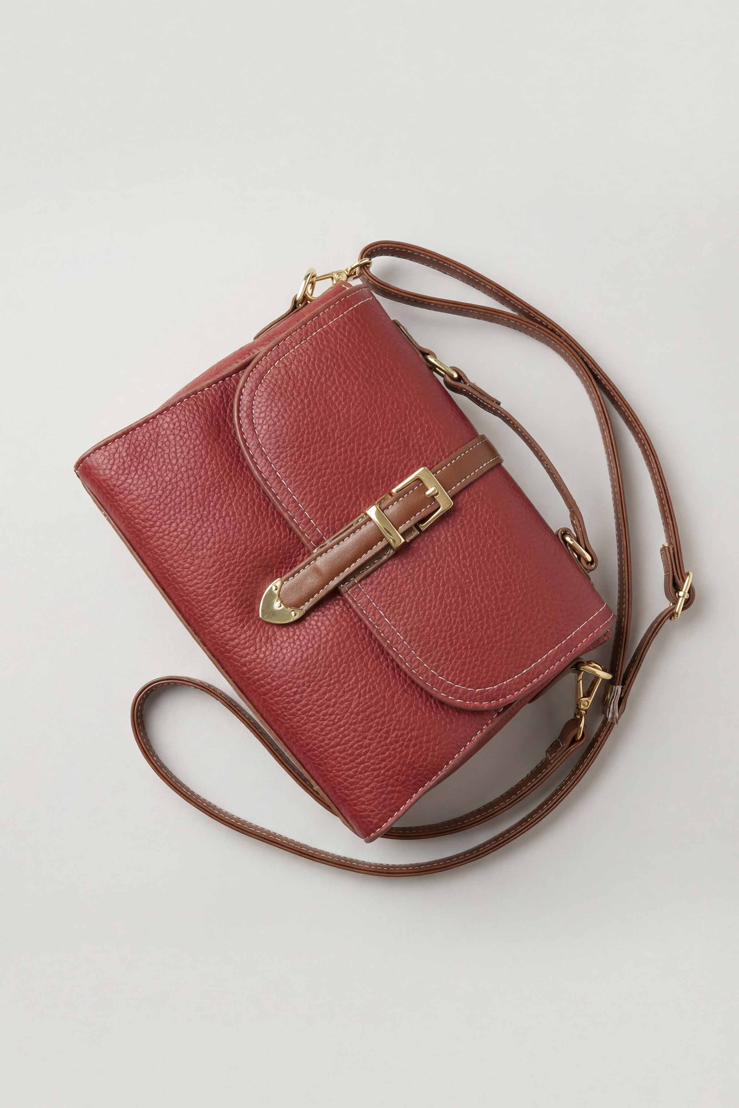 Maroon Shoulder Bag-446392122