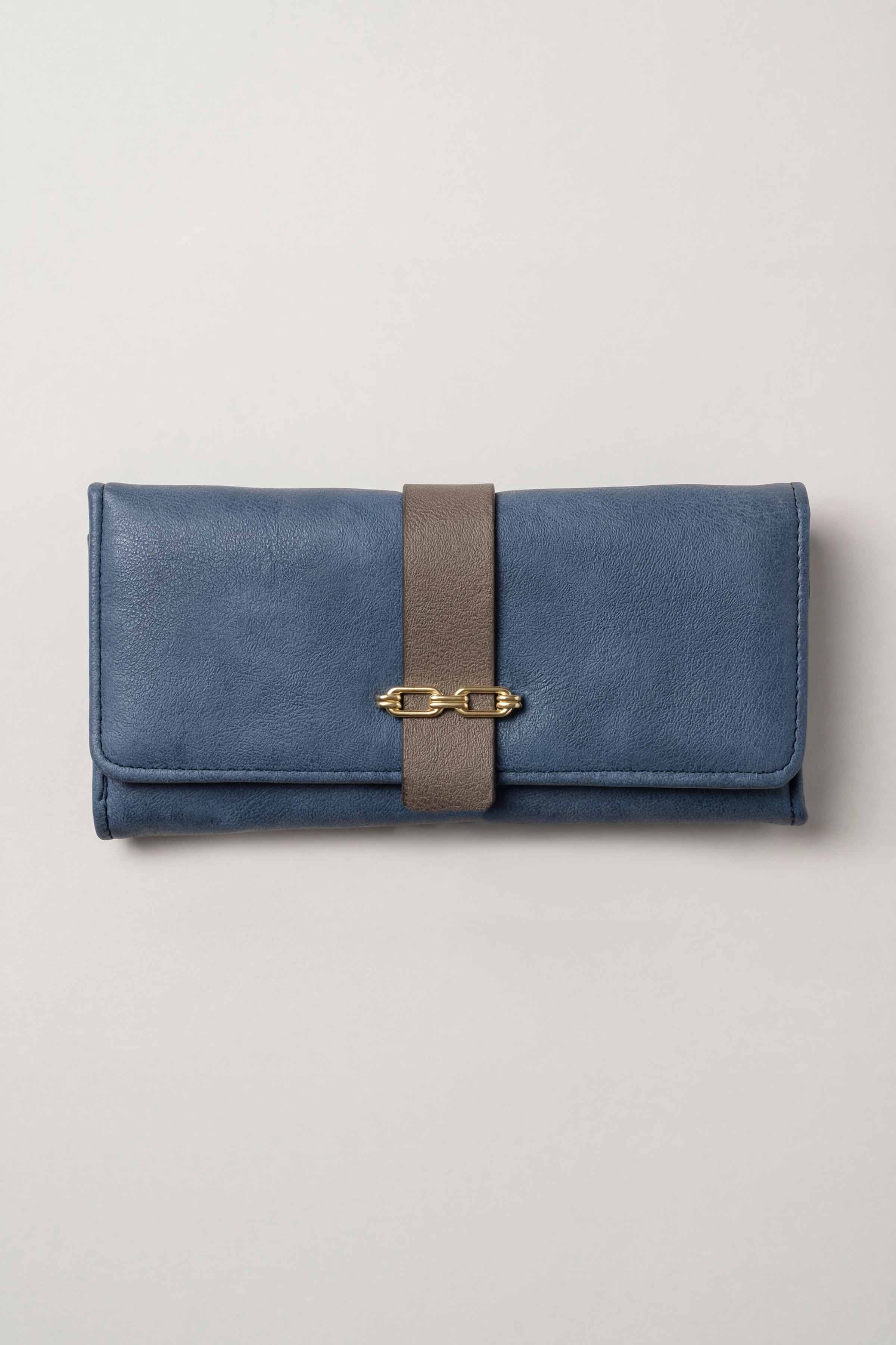 Blue Wallet-446602108 for Women - Fashion Collection | Nishat | Shop Online