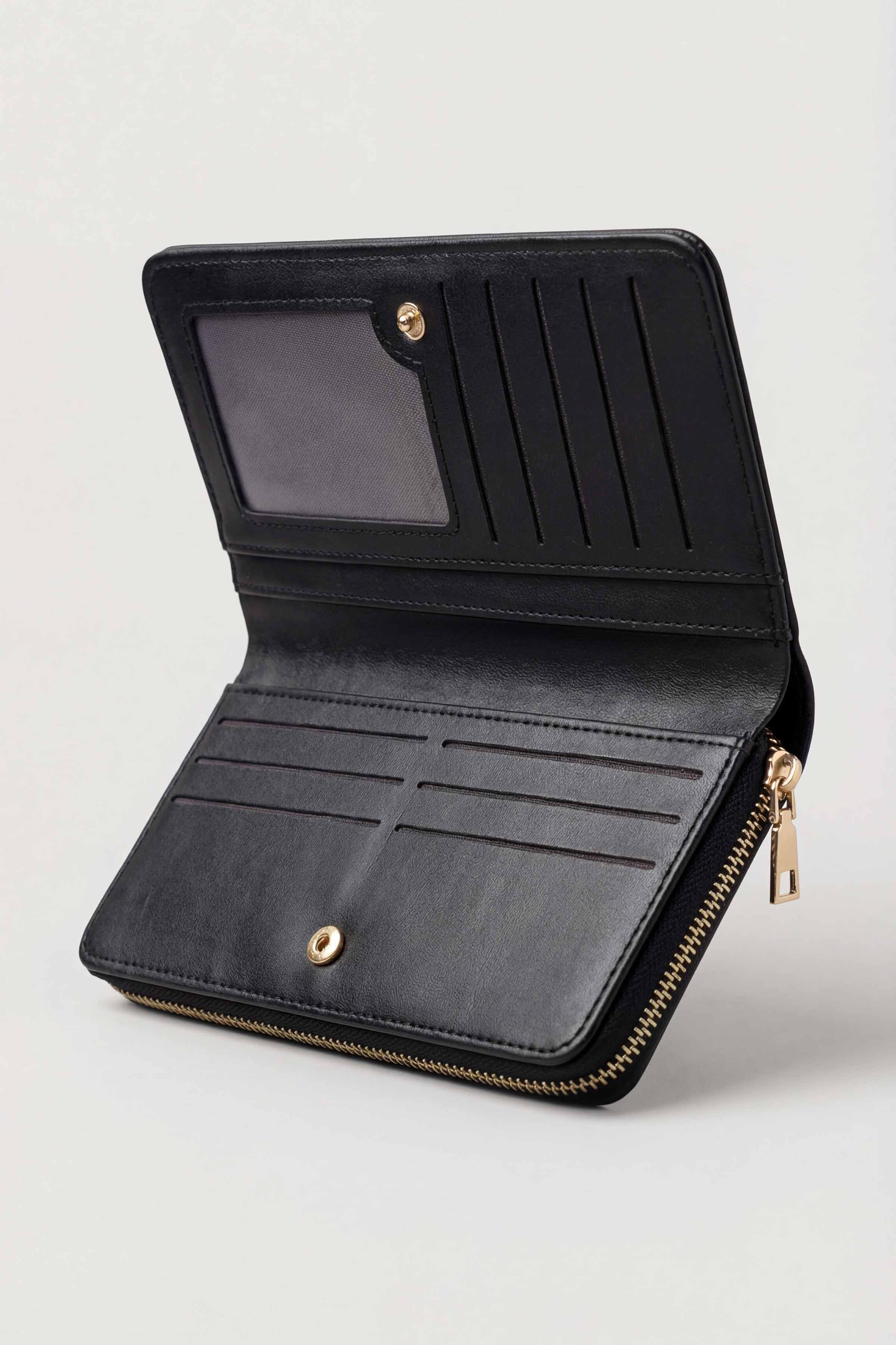 Black Wallet-446612103 for Women - Fashion Collection | Nishat | Shop Online