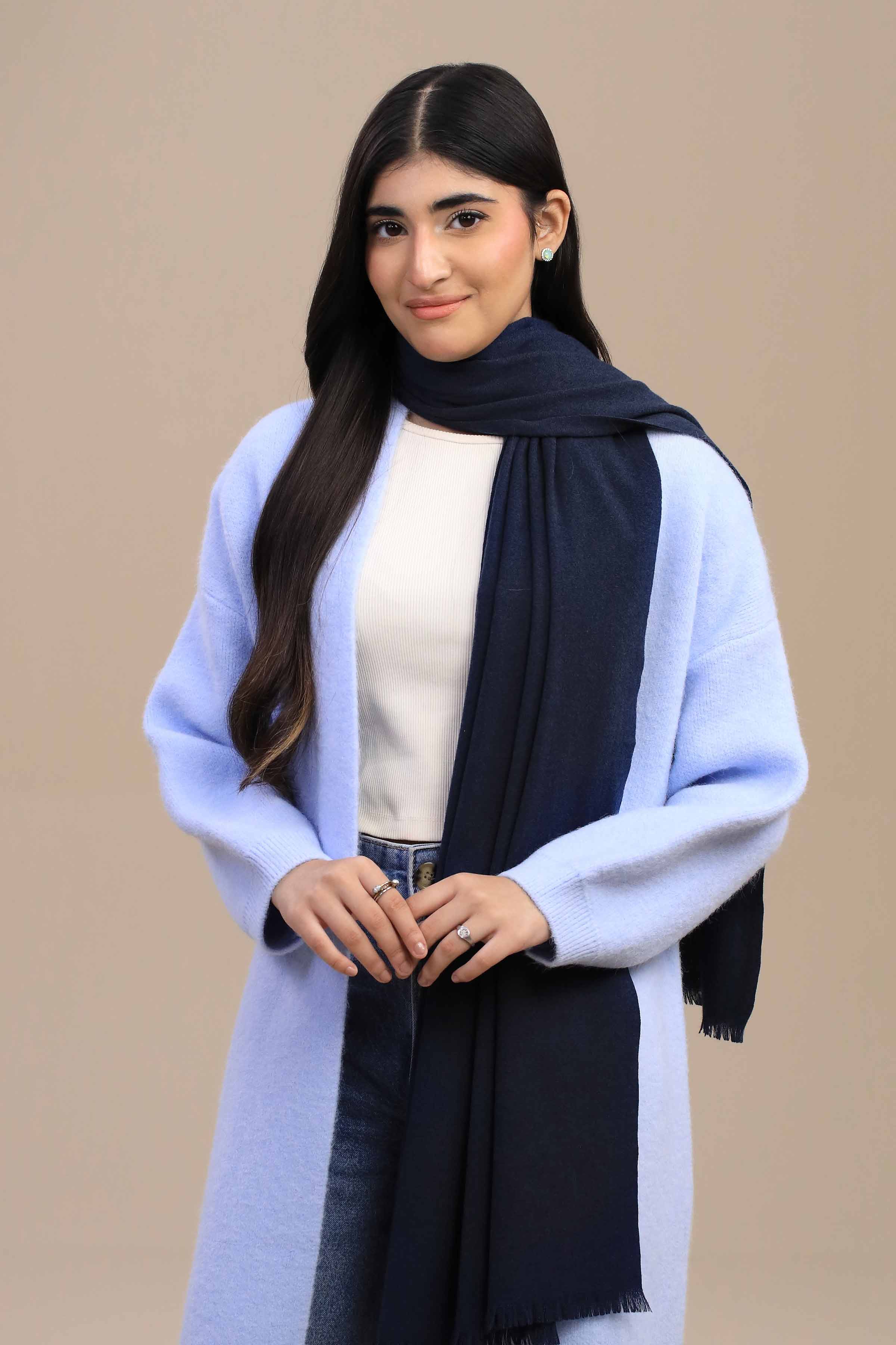 Navy Women Shawl-446712121