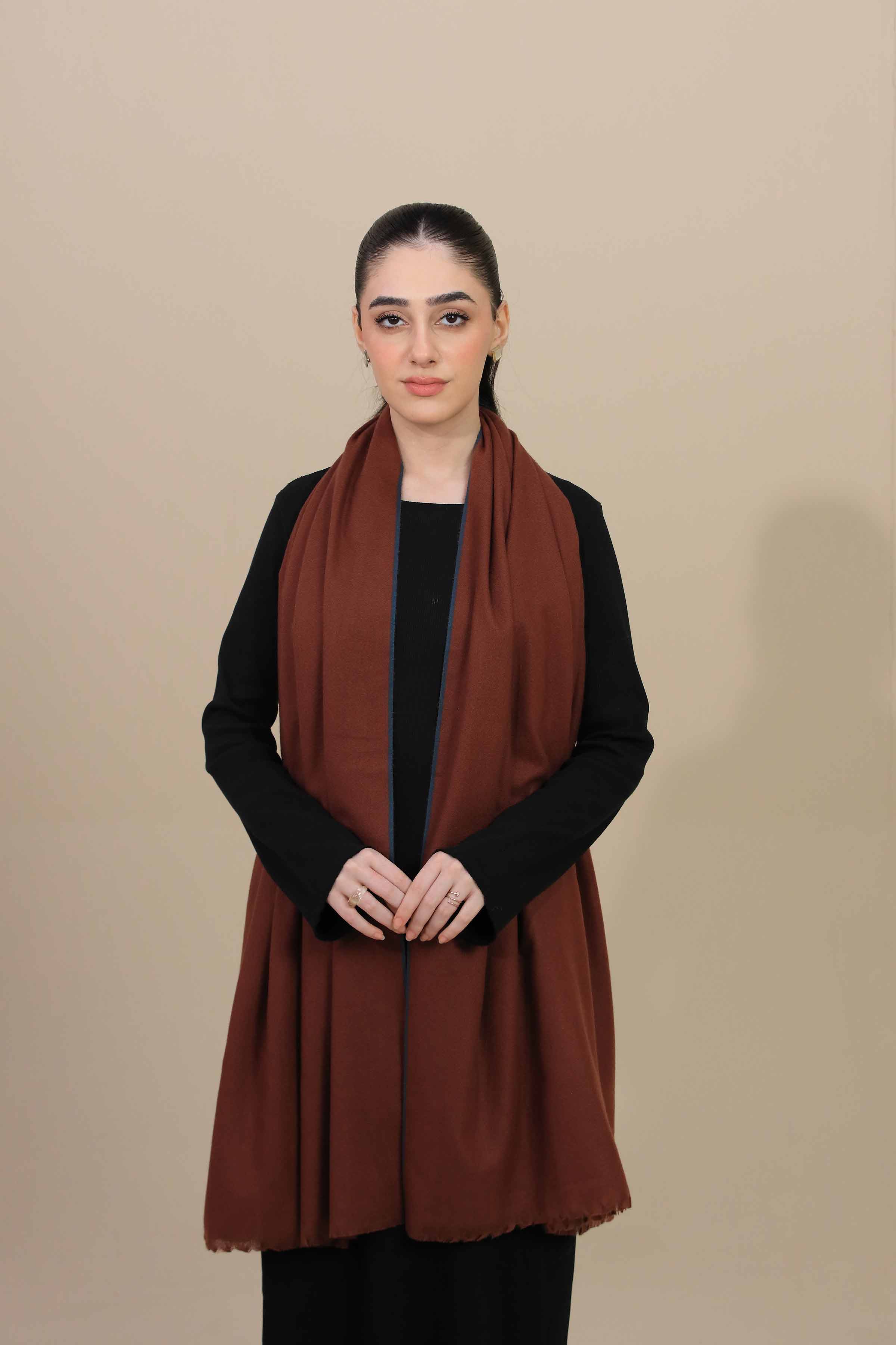 Orange Women Shawl-446722106