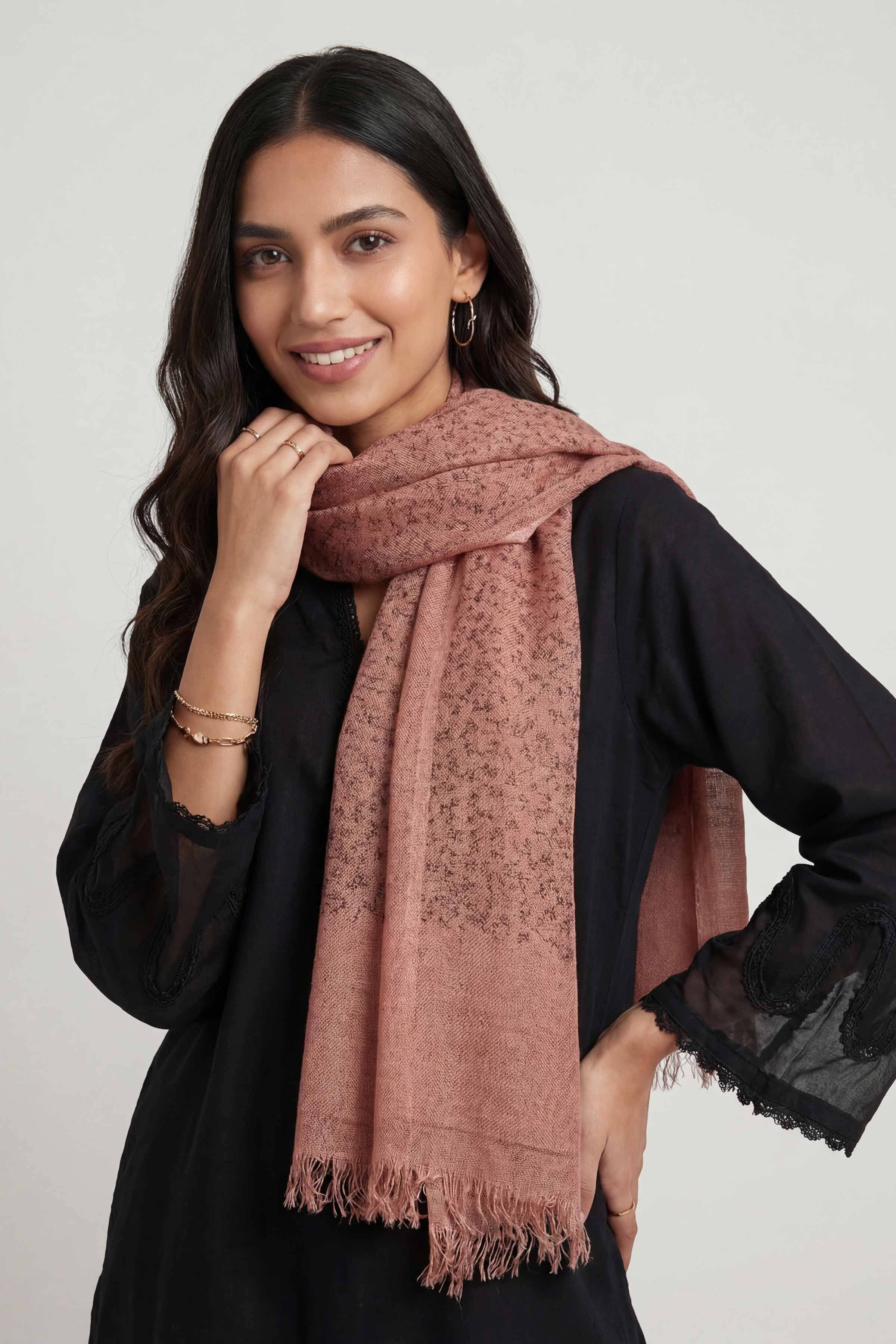 Red Women Scarf-447352101