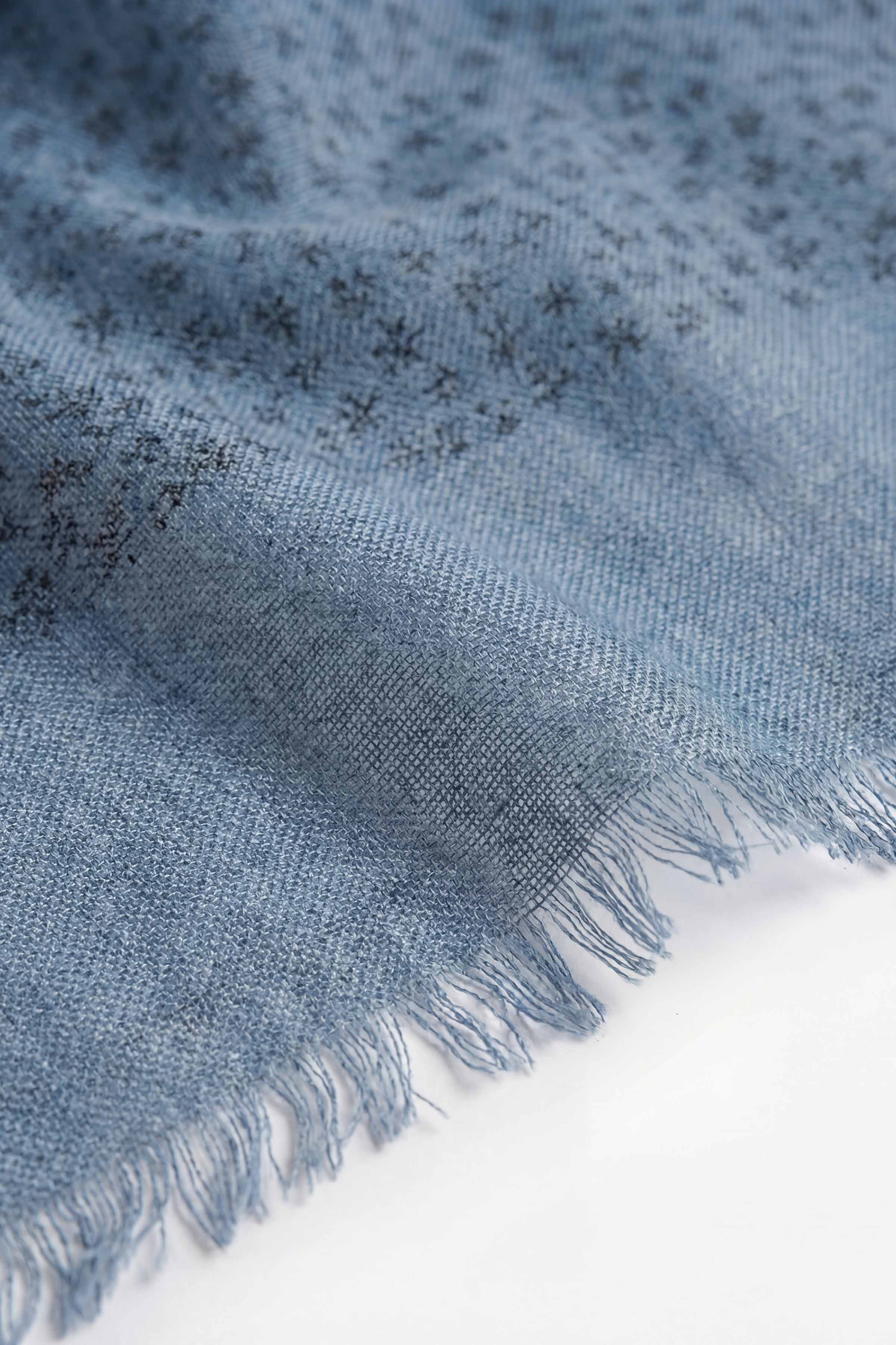 Blue Women Scarf-447352108