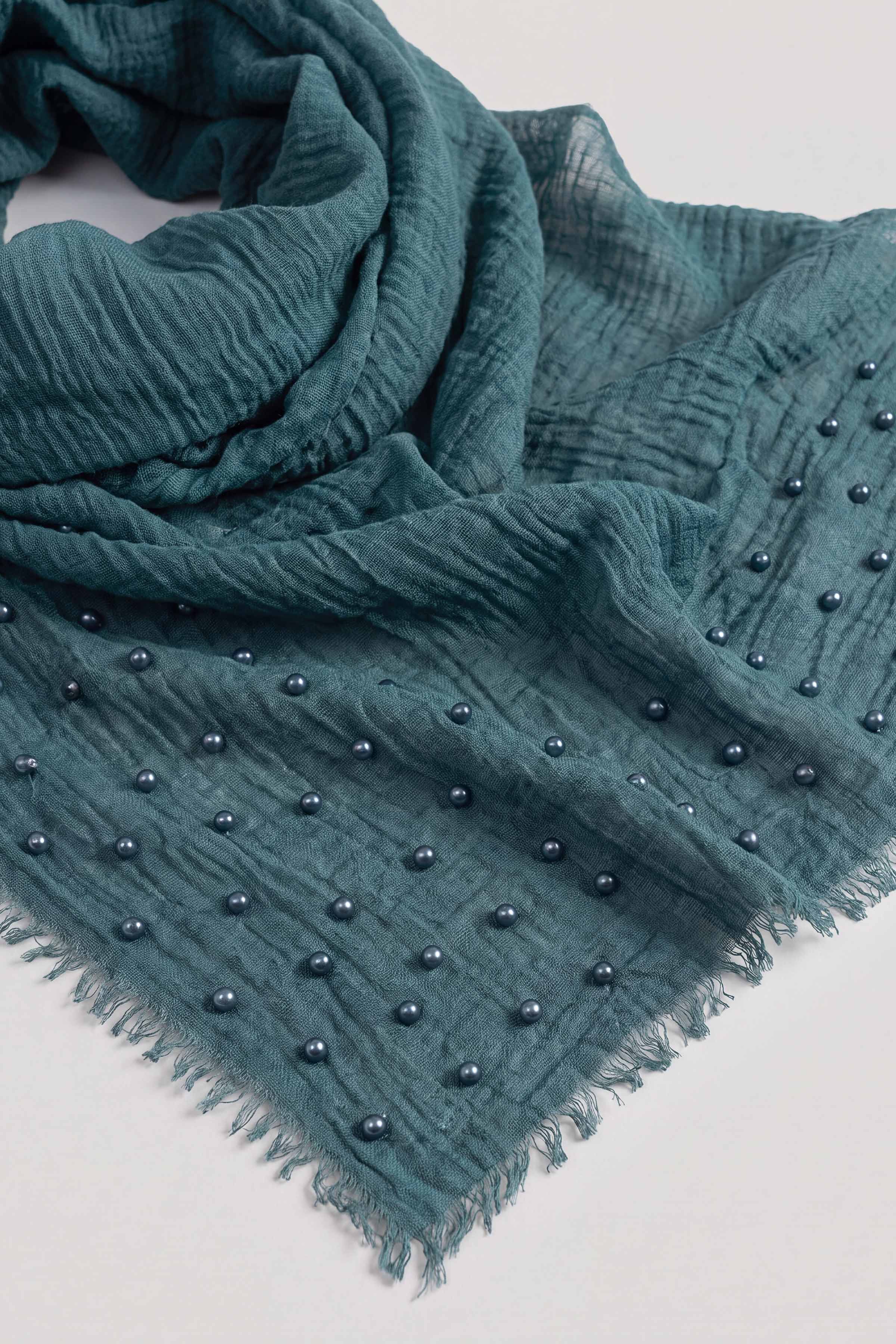 Light Green Women Scarf-447372116