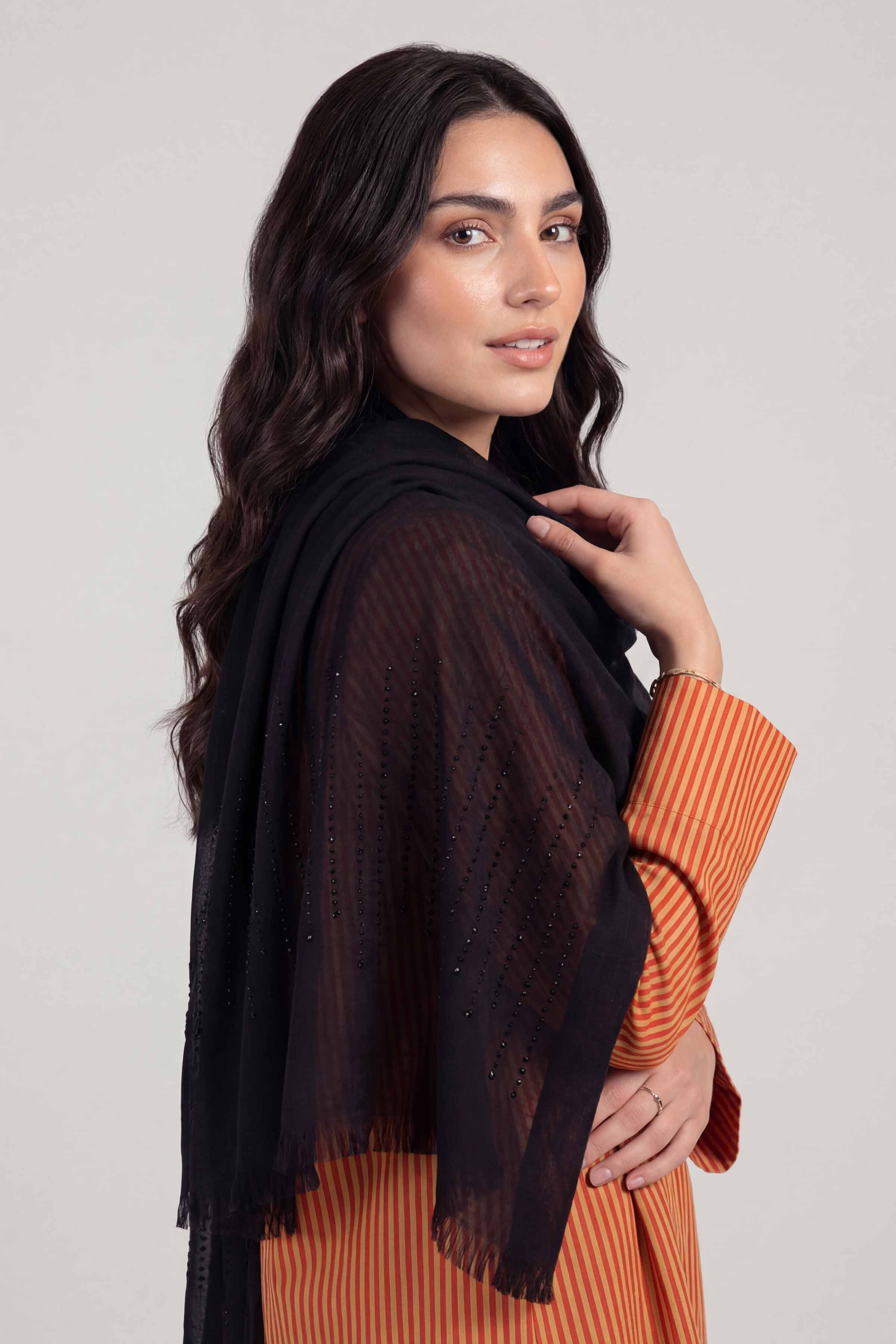 Black Women Scarf-447382103