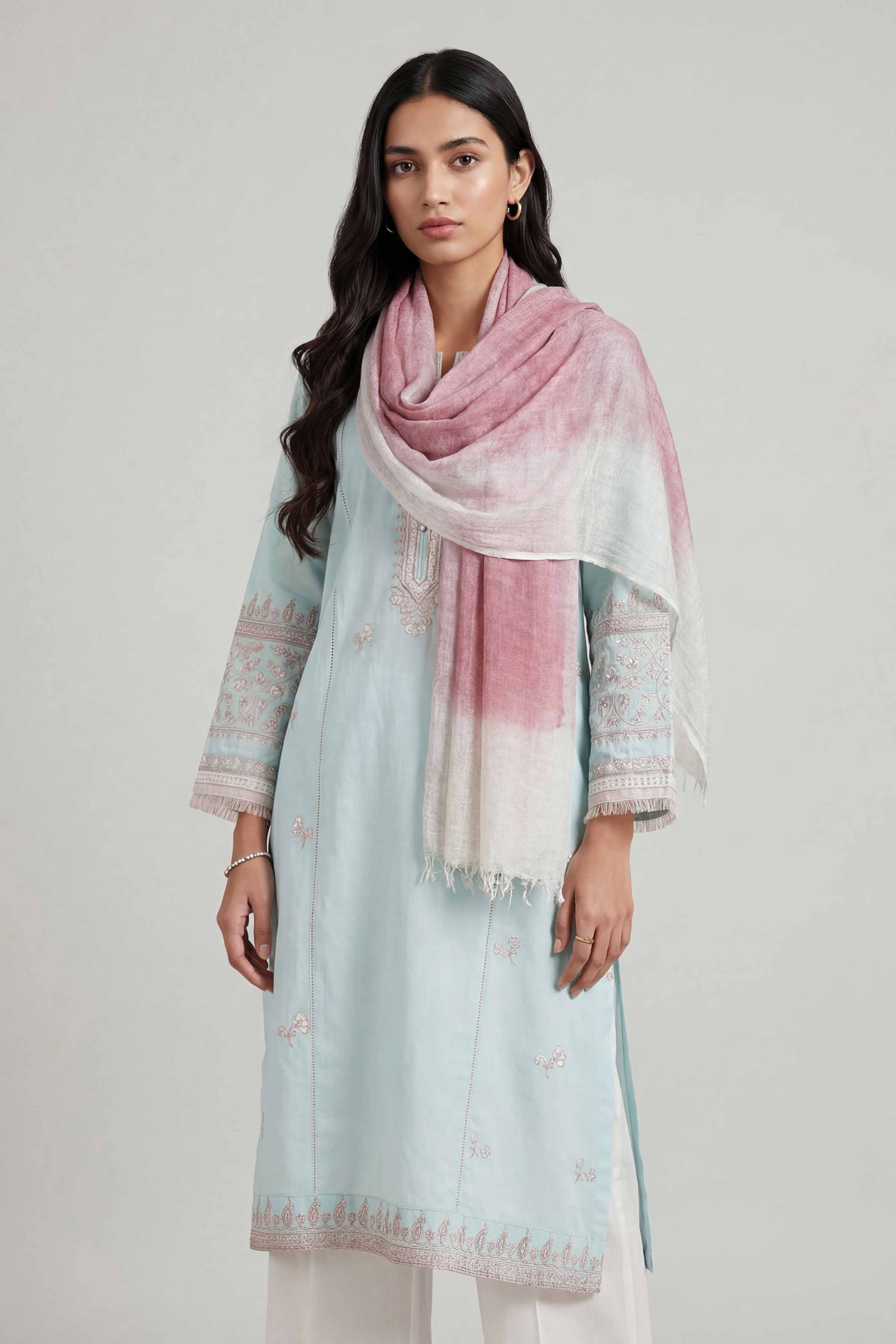 Purple Women Scarf-447402109