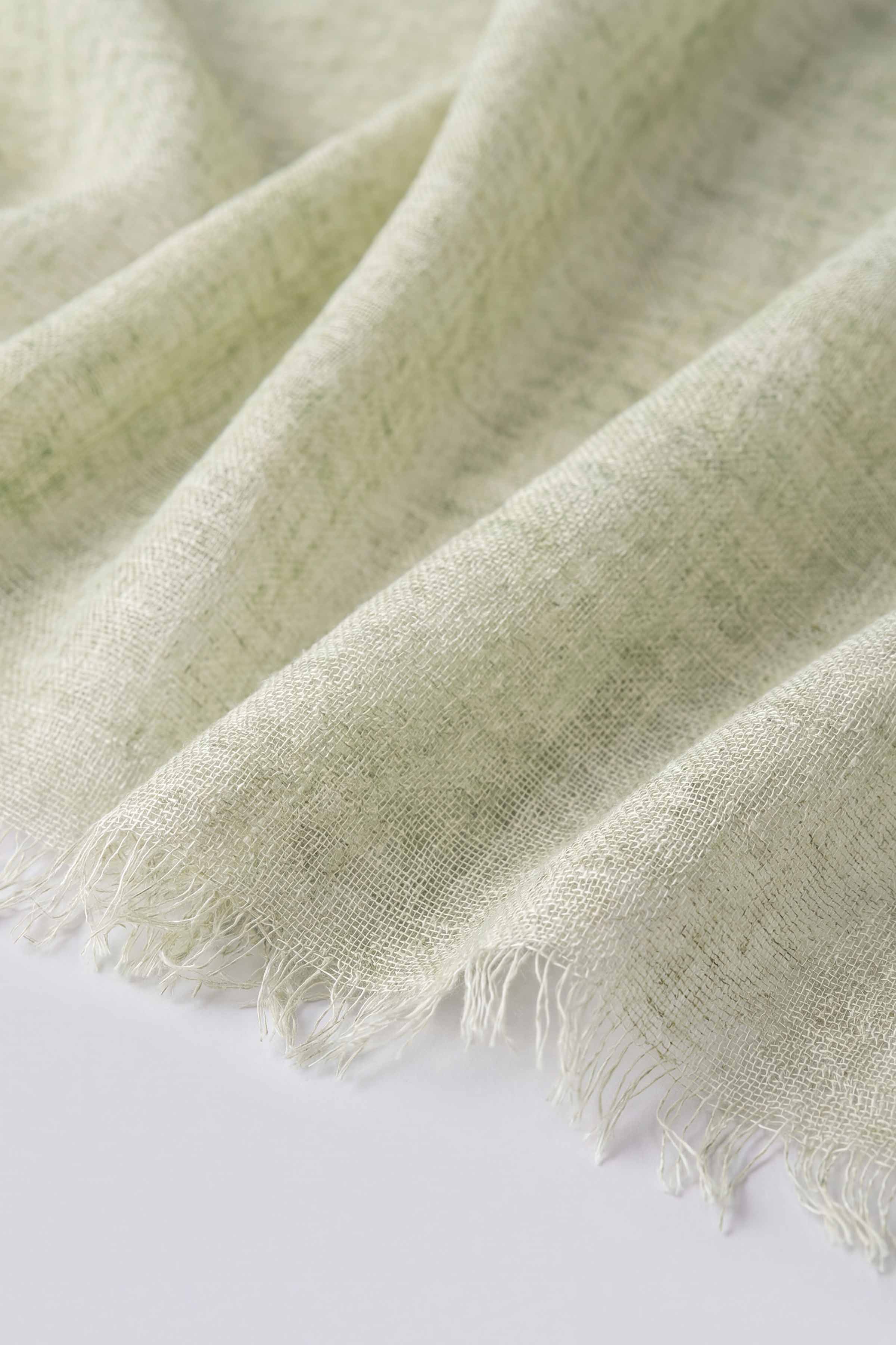 Light Green Women Scarf-447412116