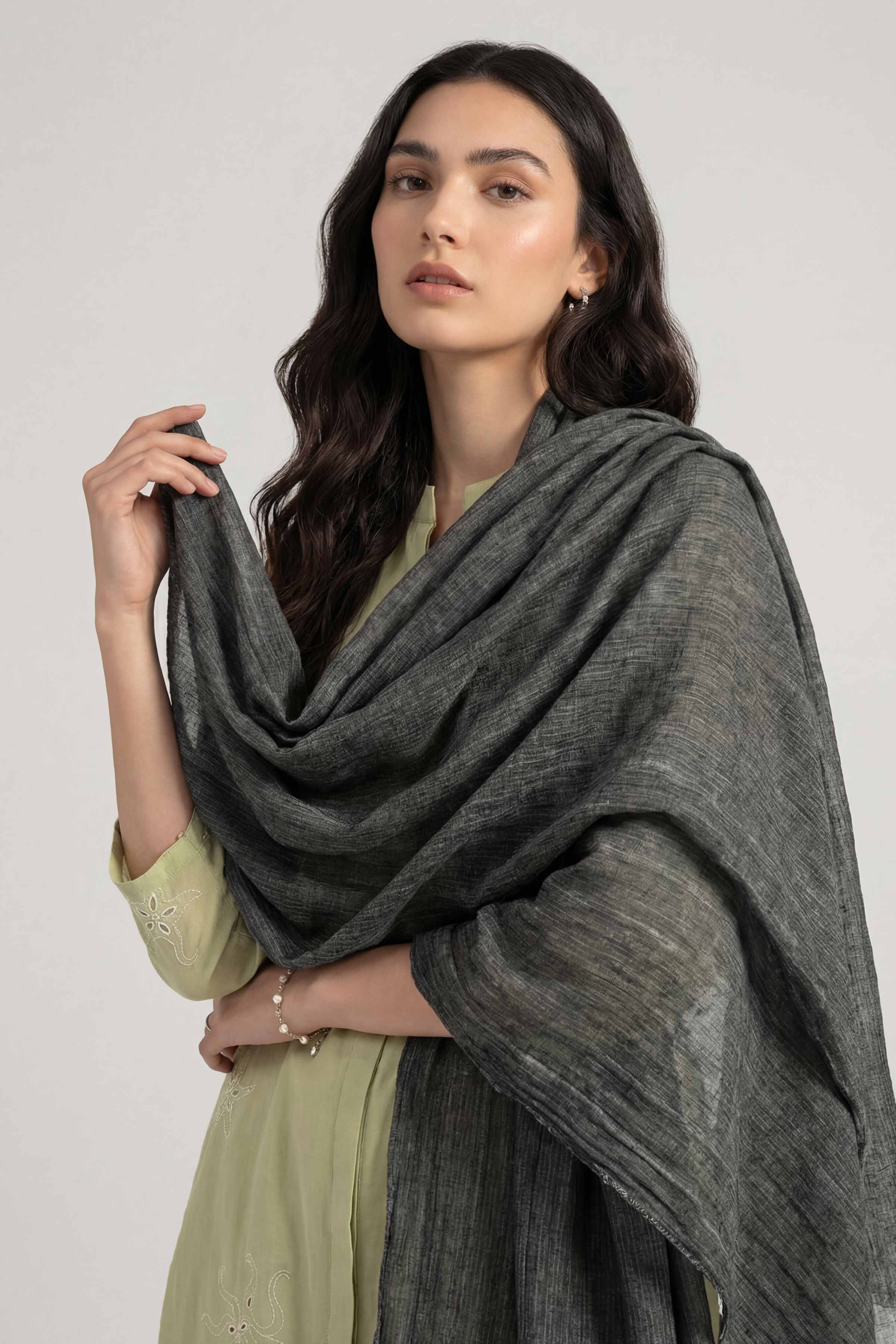 Black Women Scarf-447422103
