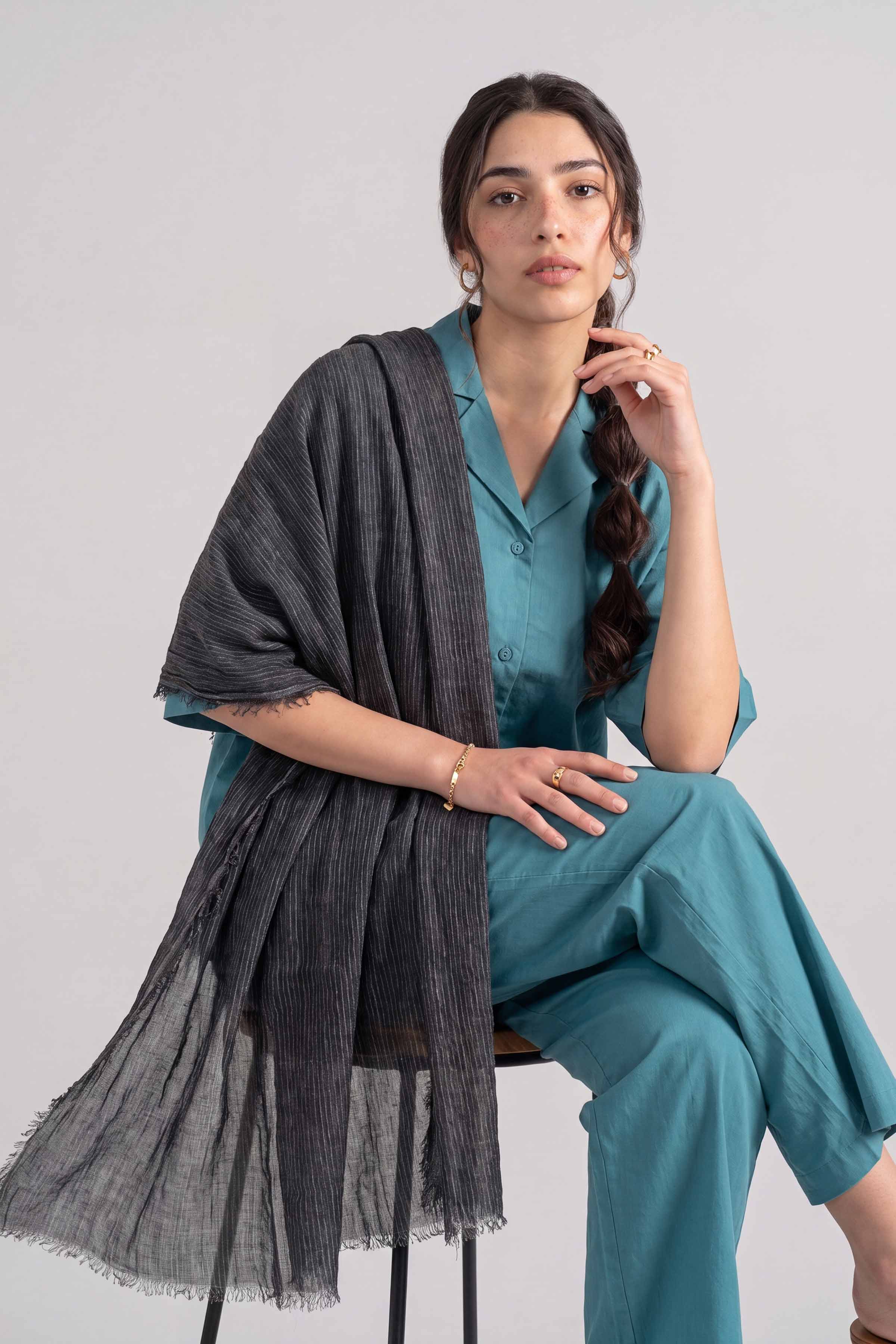 Black Women Scarf-447452103