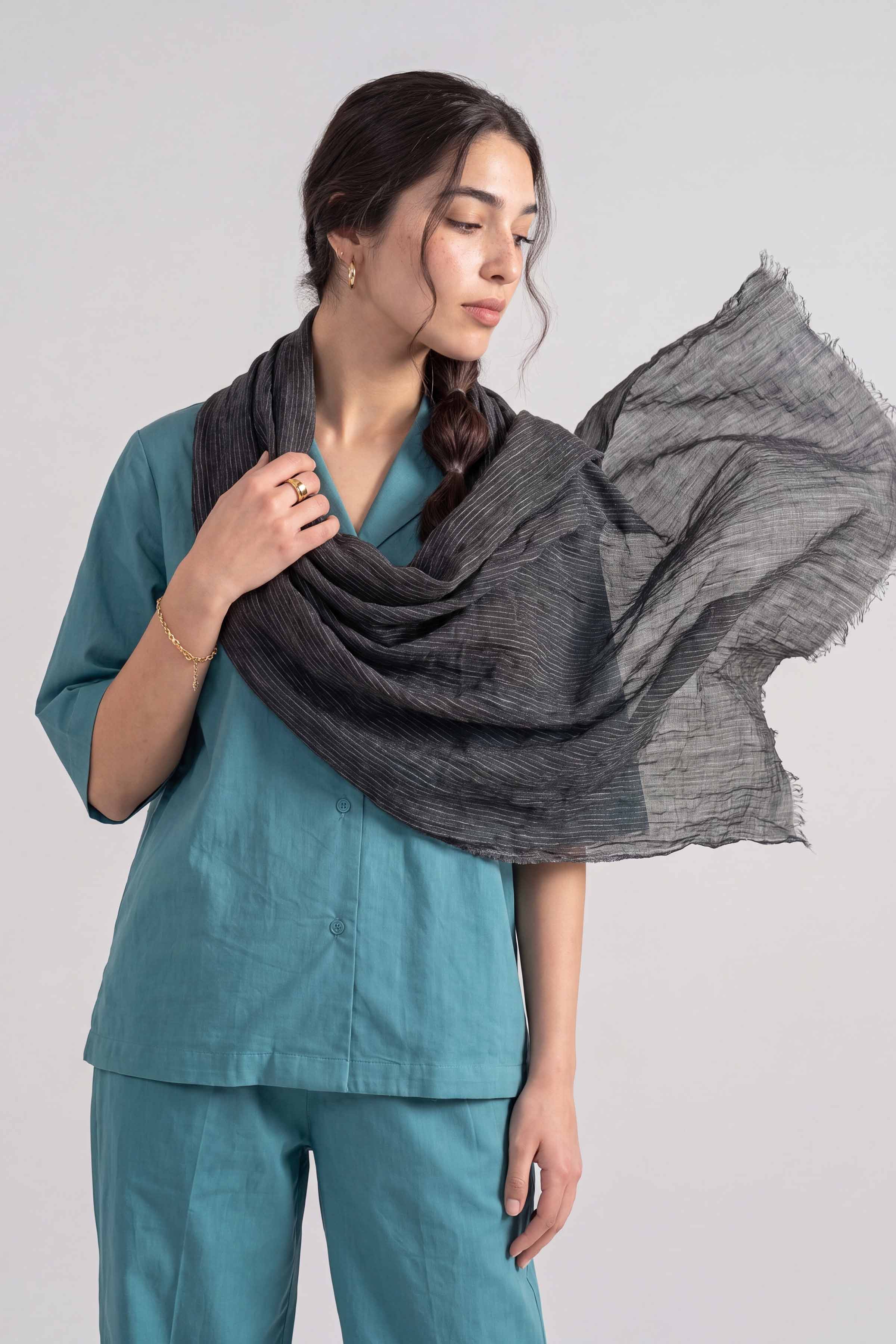Black Women Scarf-447452103