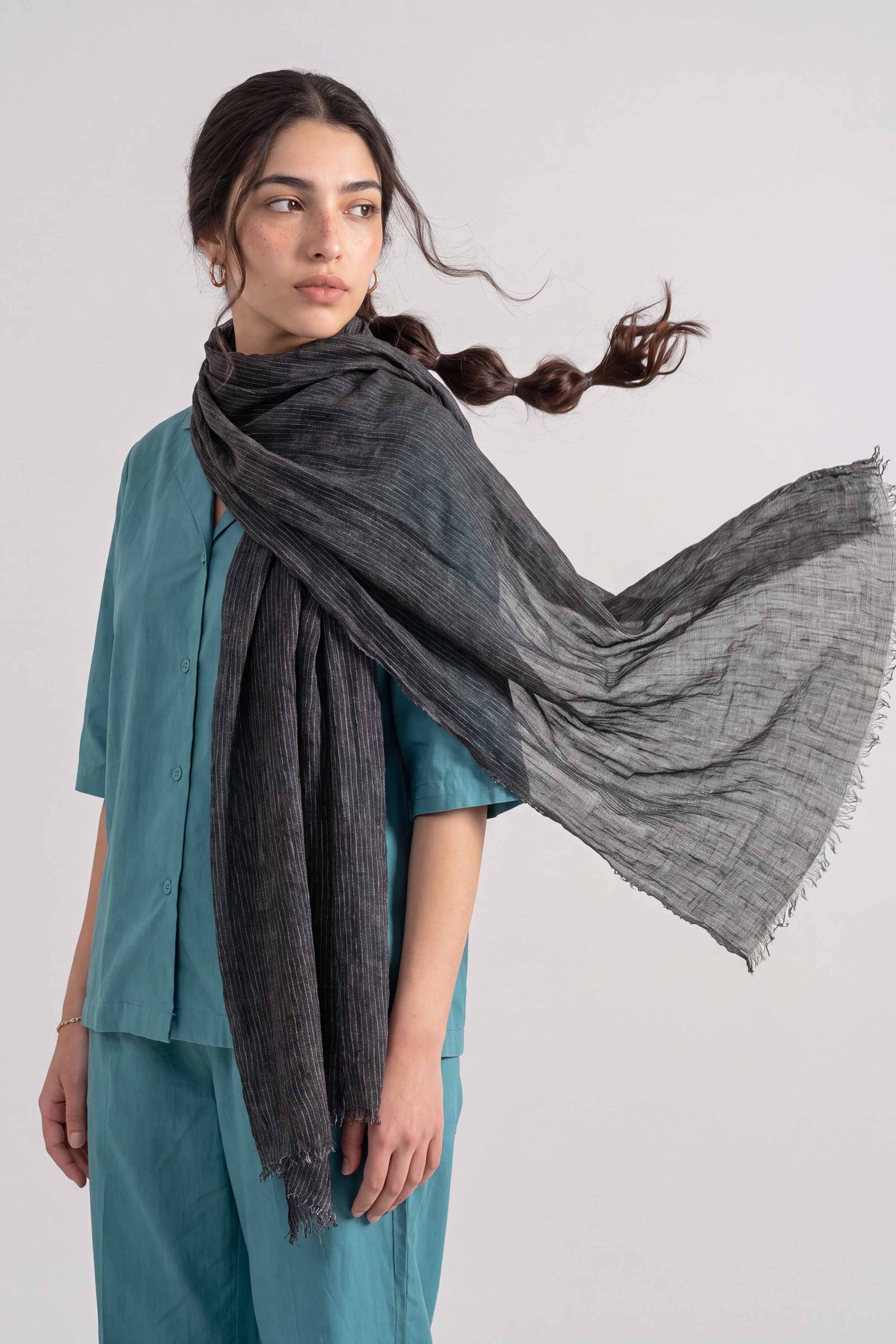Black Women Scarf-447452103