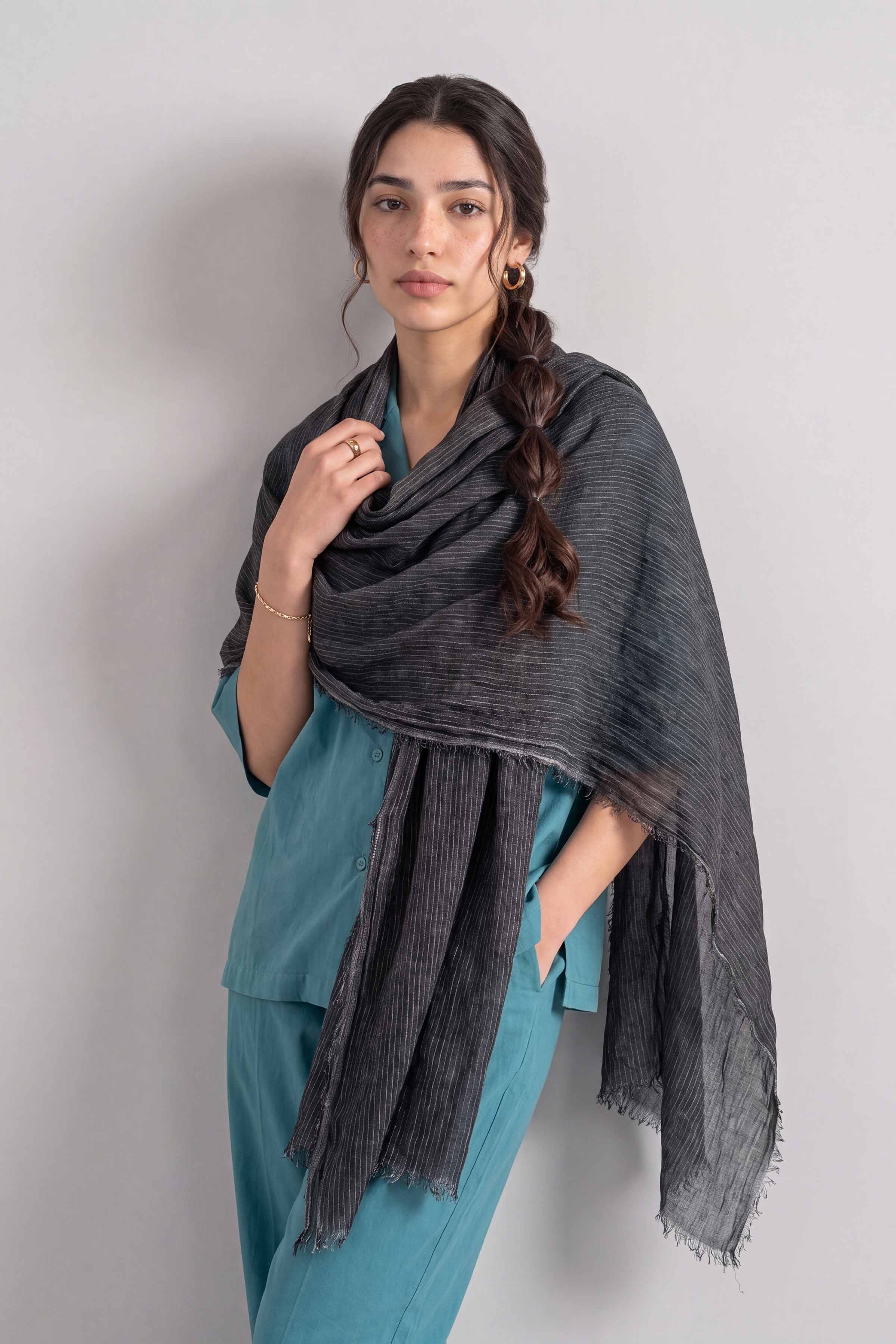 Black Women Scarf-447452103
