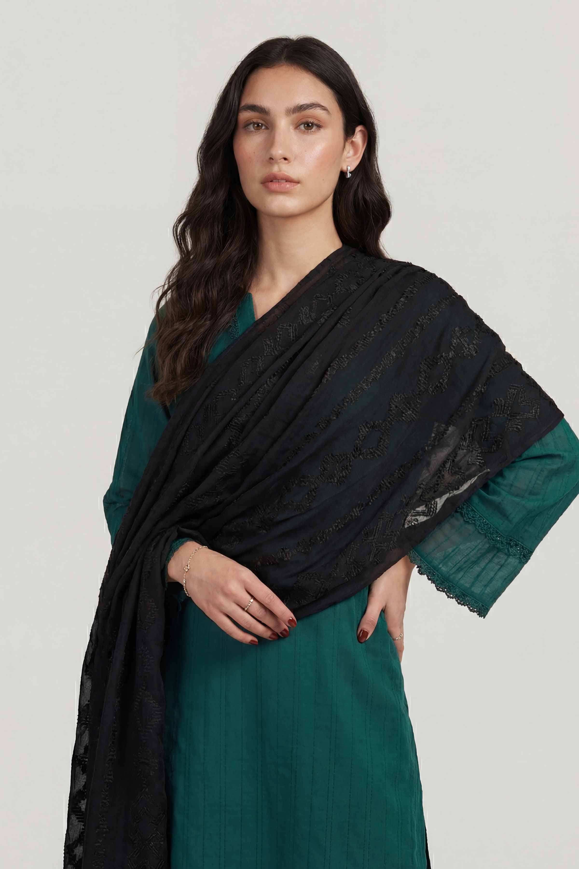 Black Women Scarf-447502103