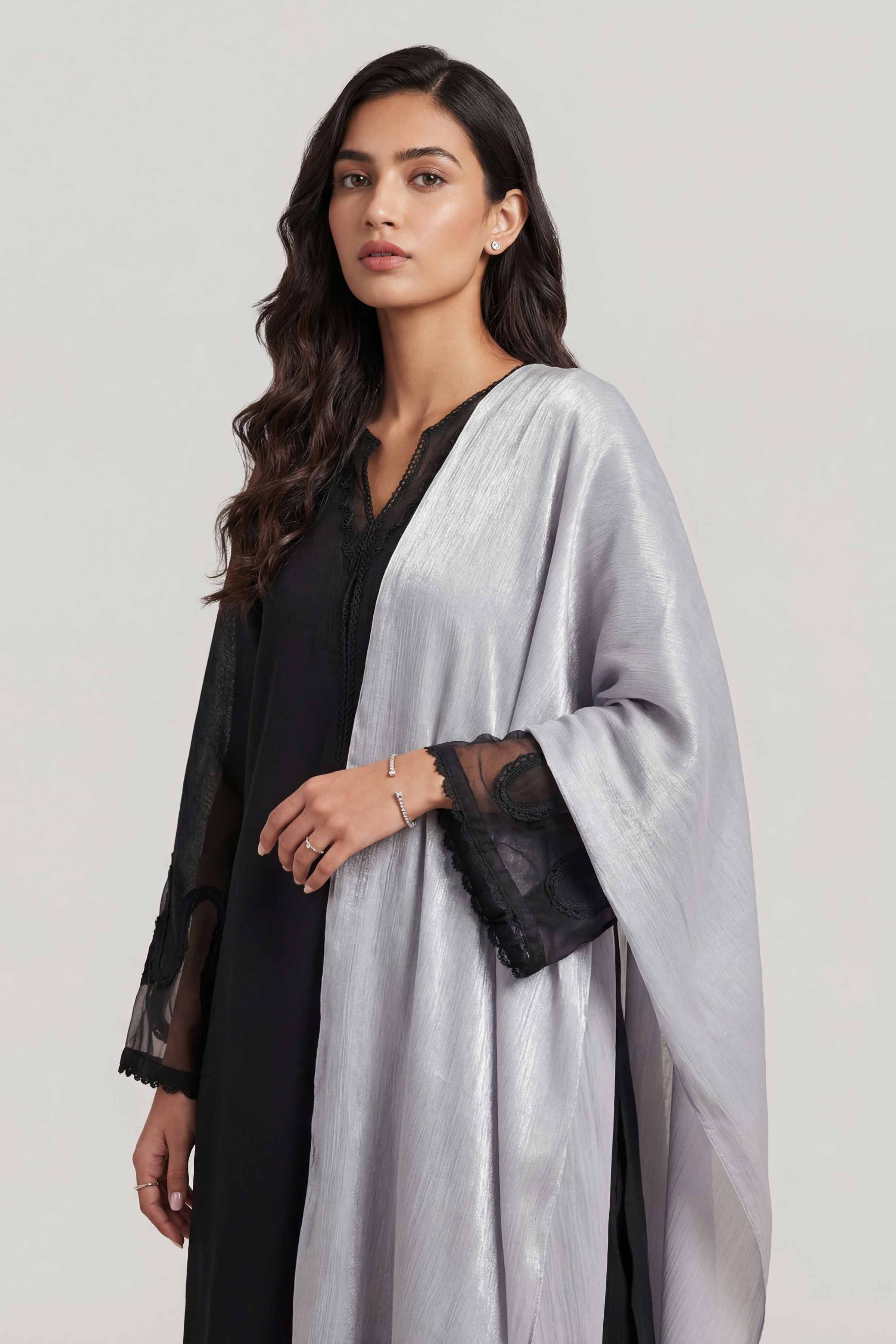 Blue Women Scarf-447812108