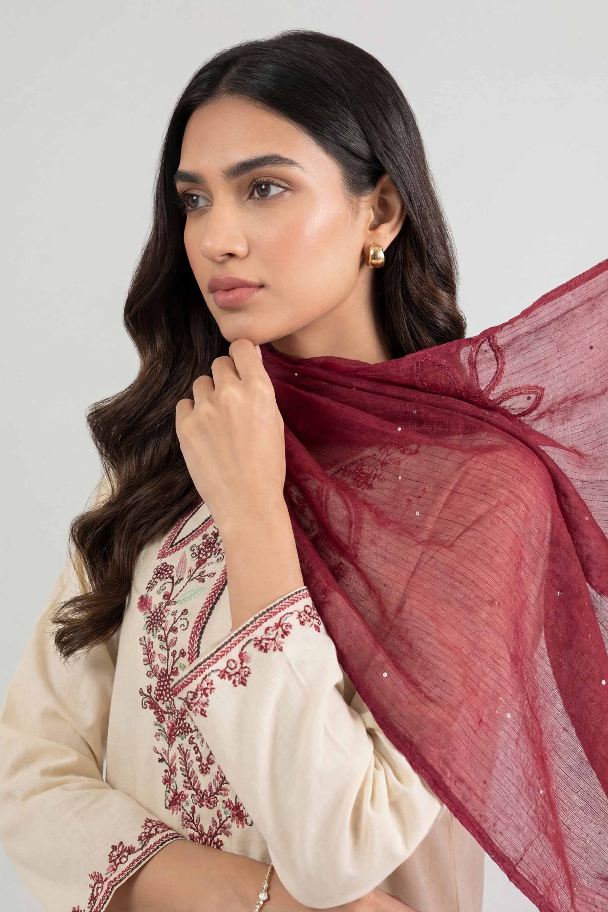 Maroon Women Scarf-447822122