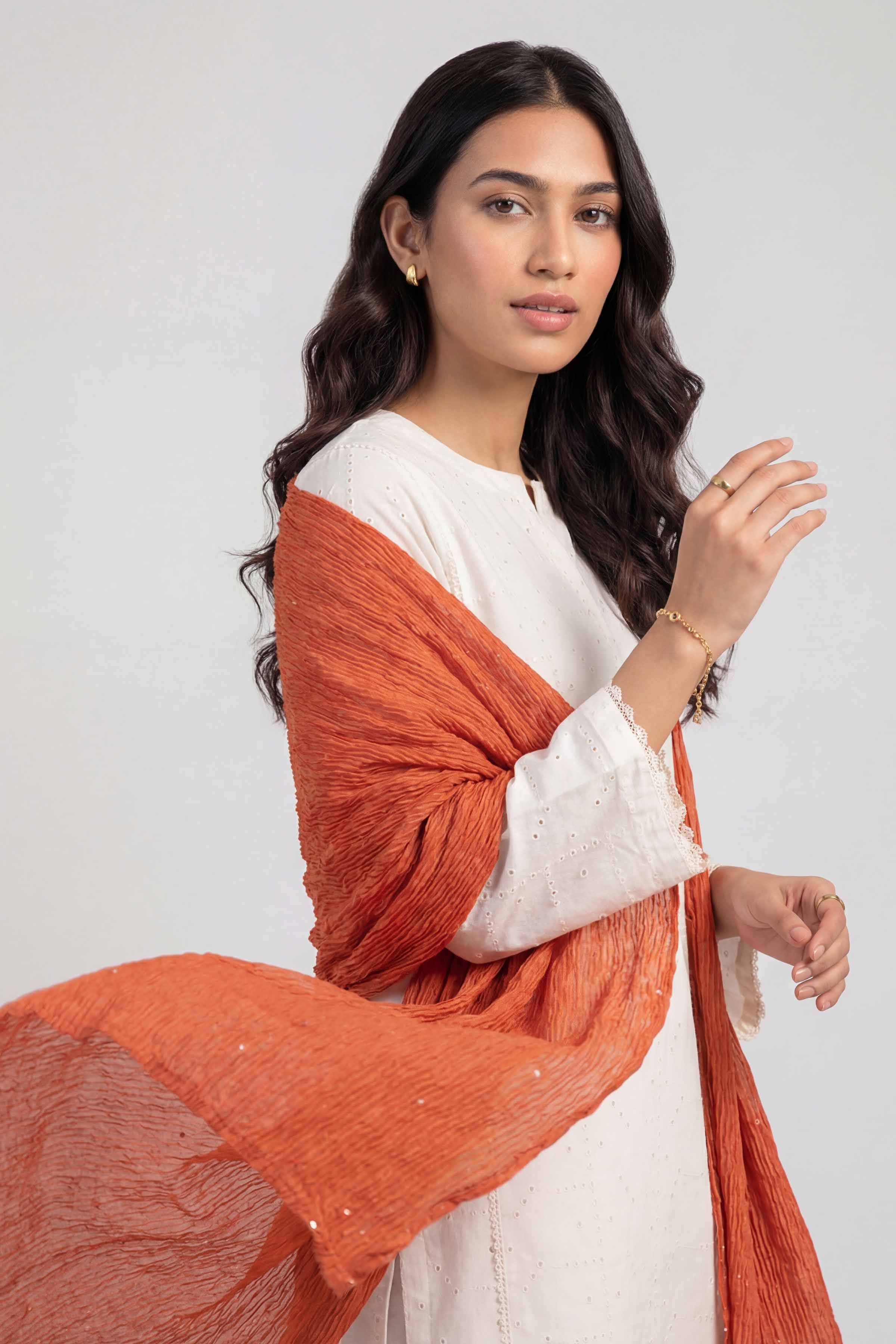 Rust Women Scarf-447832128