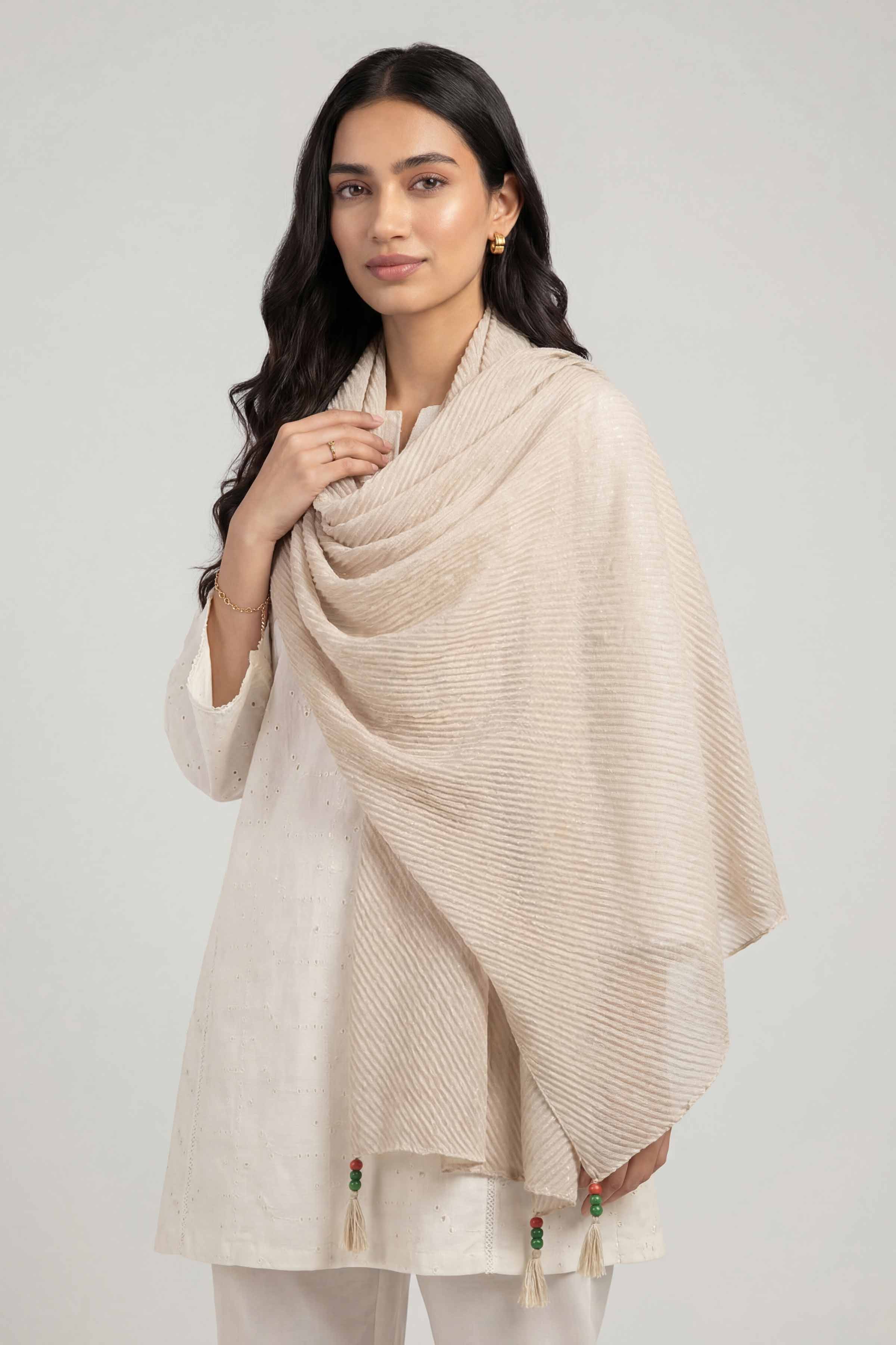 Off White Women Scarf-447842107