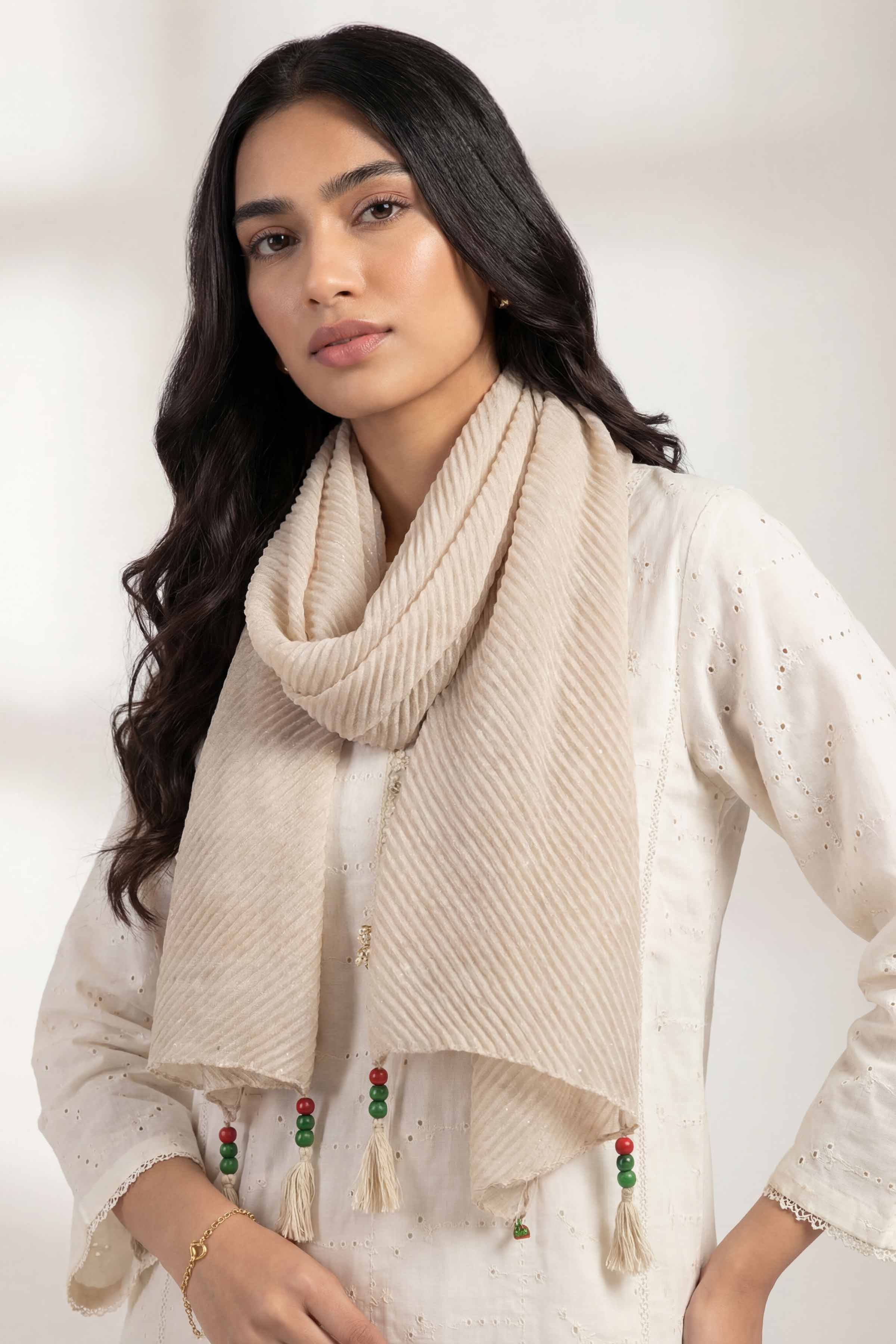 Off White Women Scarf-447842107