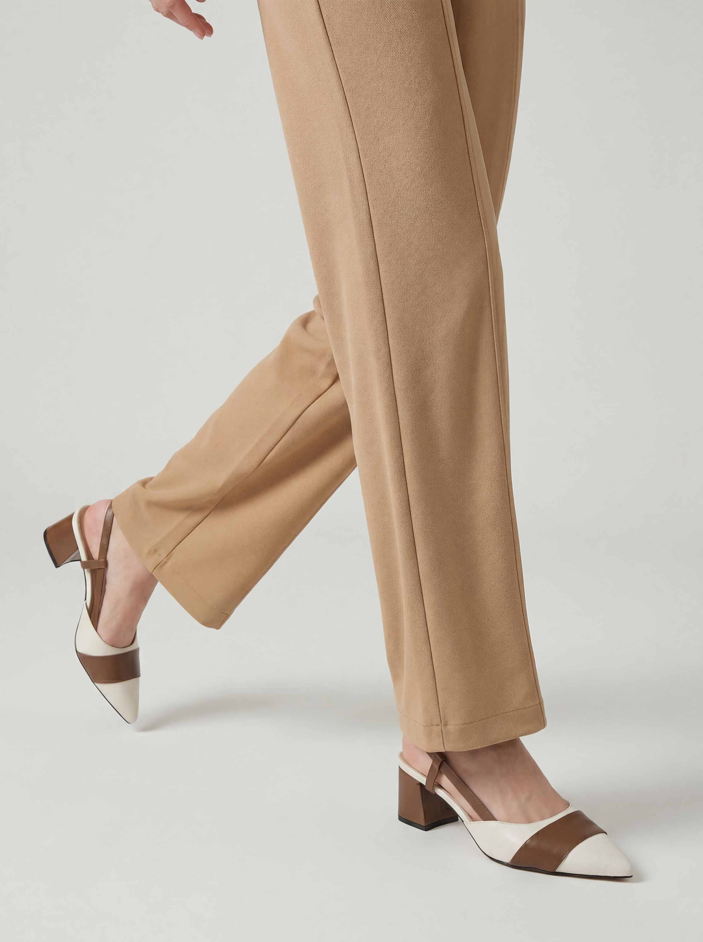 Dyed Pants-Beige