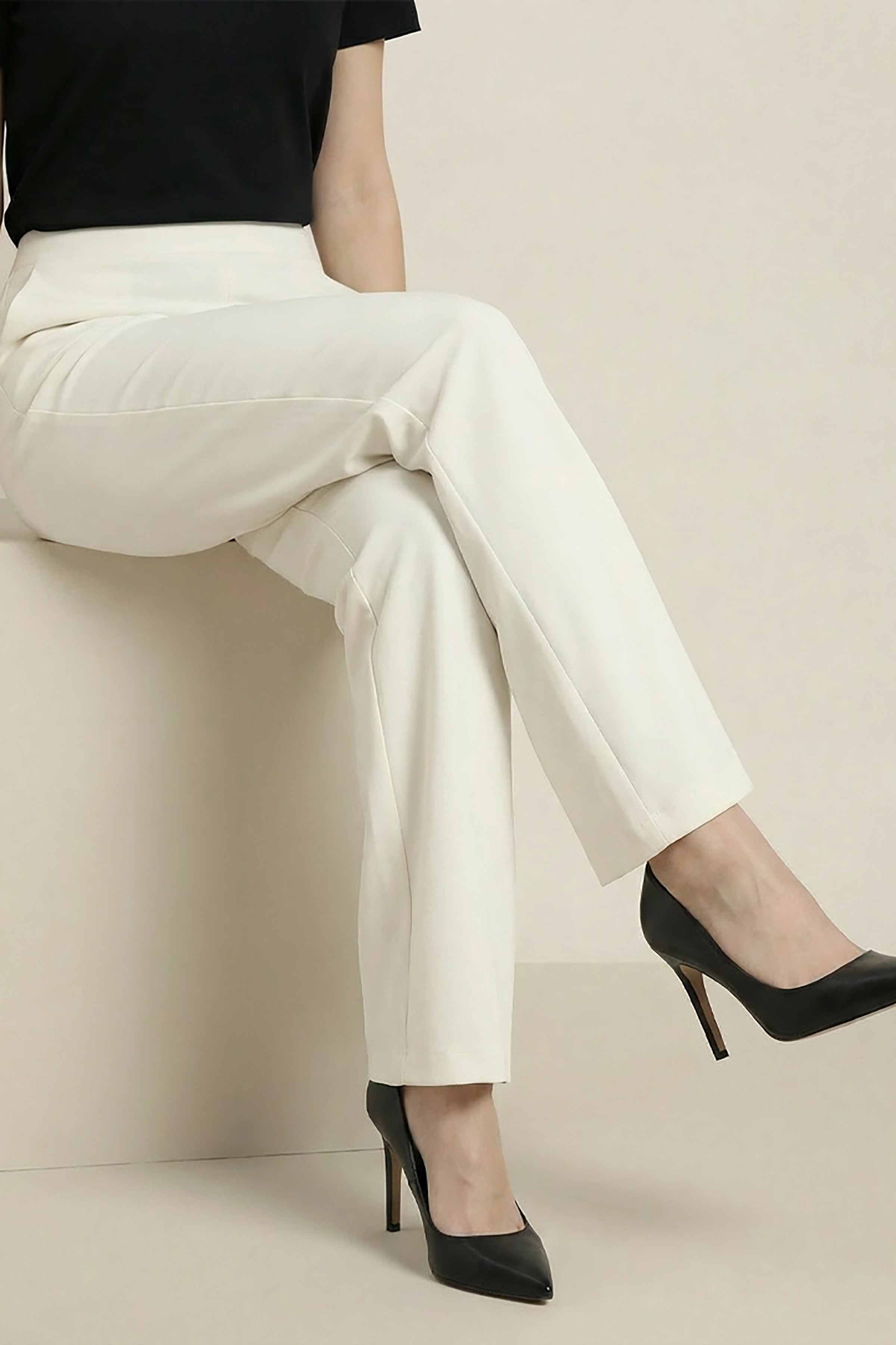 Off White Women Pants-447950107