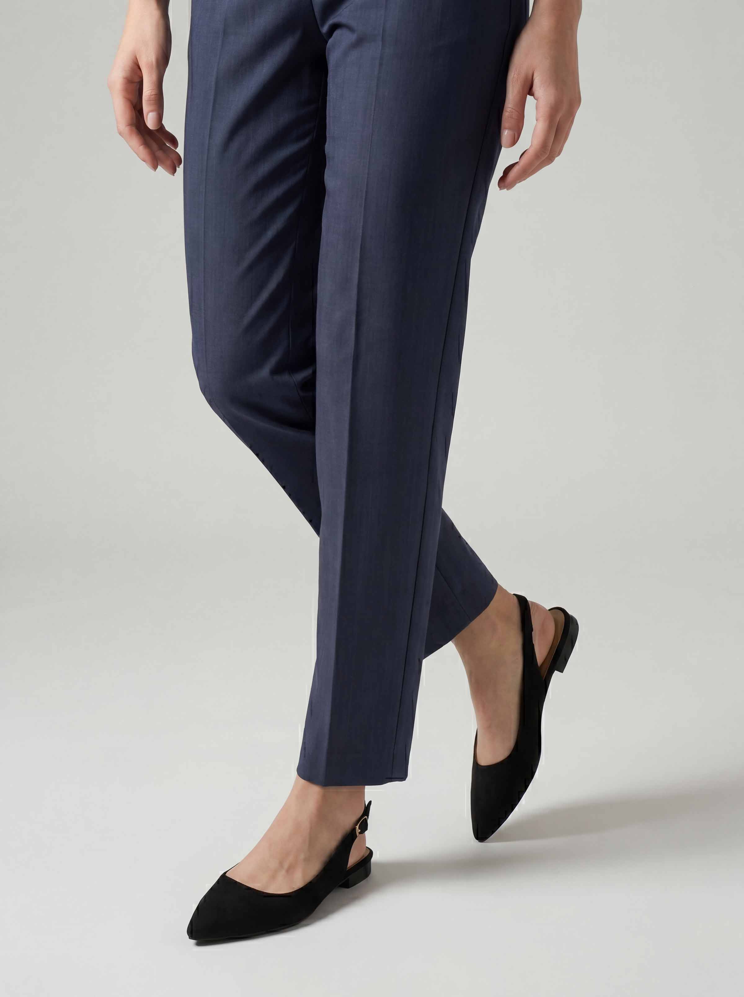 Dyed Pants-Dark Blue