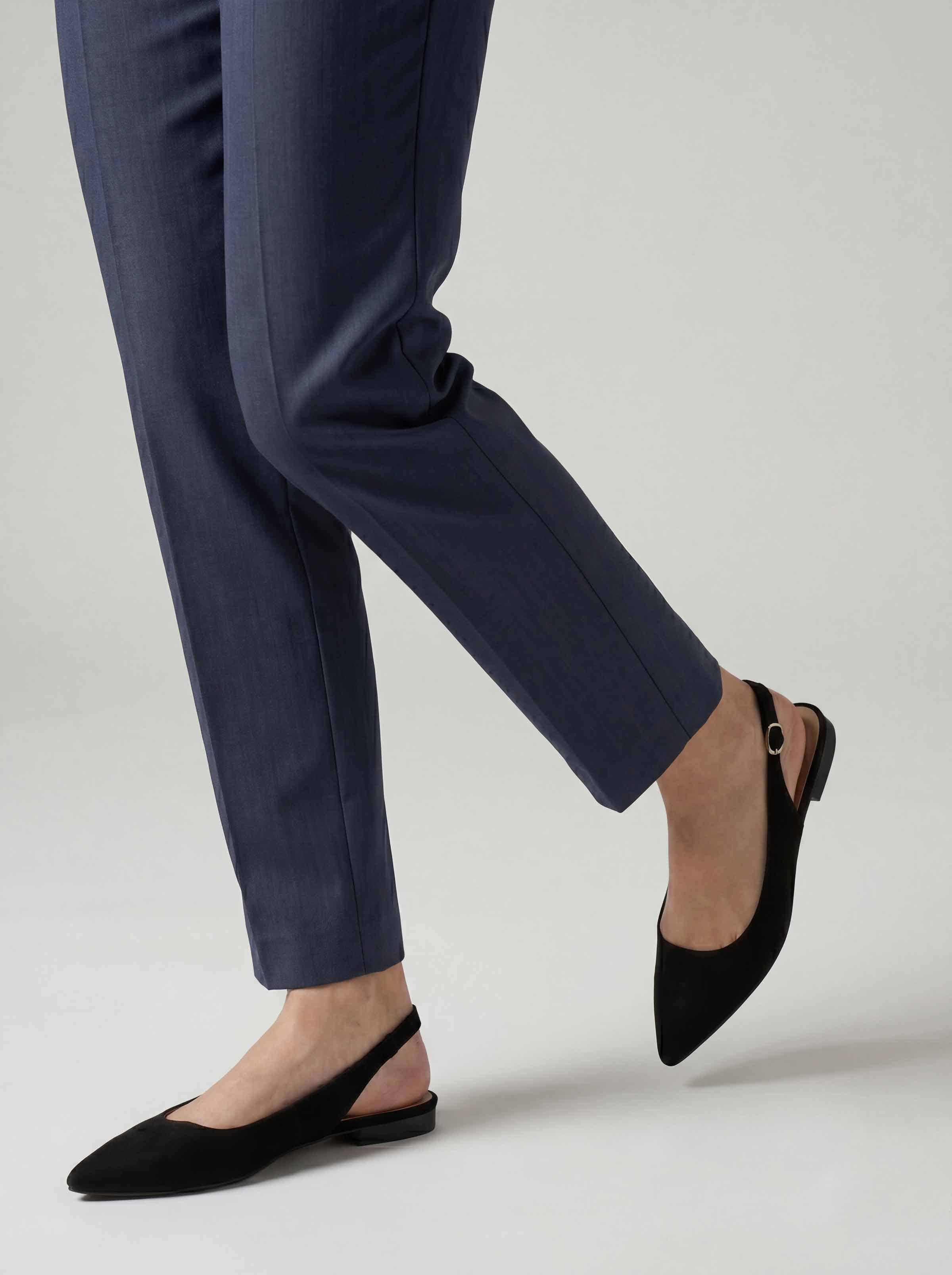 Dyed Pants-Dark Blue