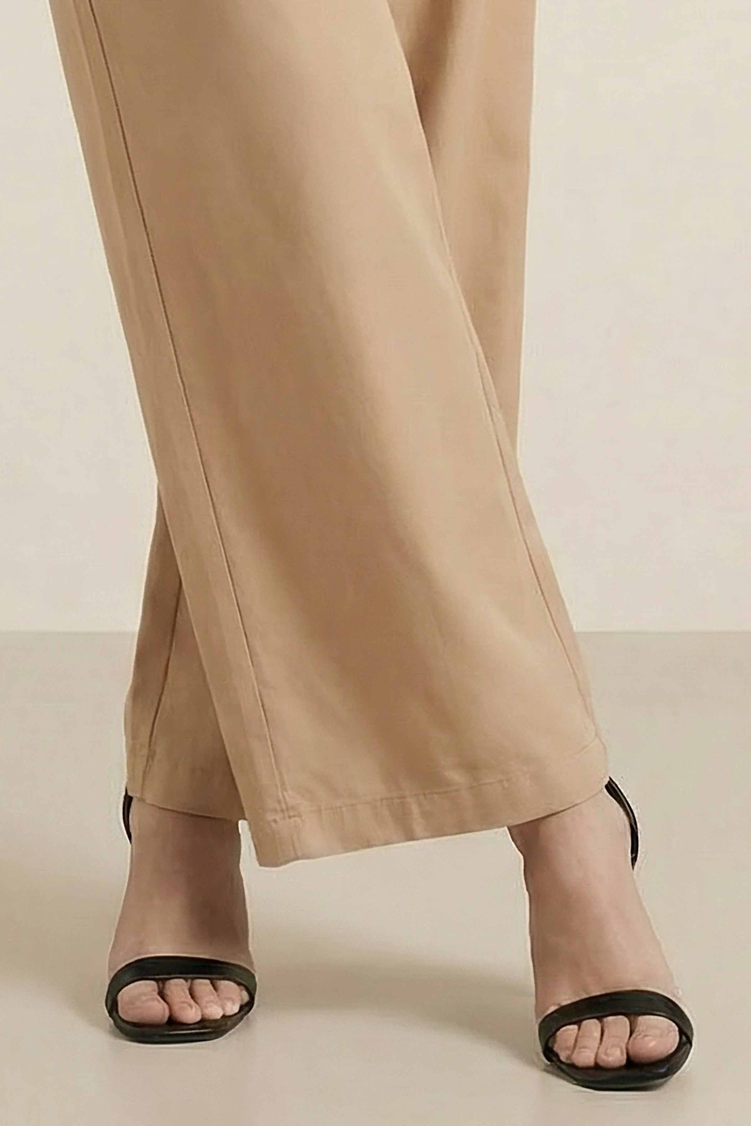 Camel Women Pants-447980129