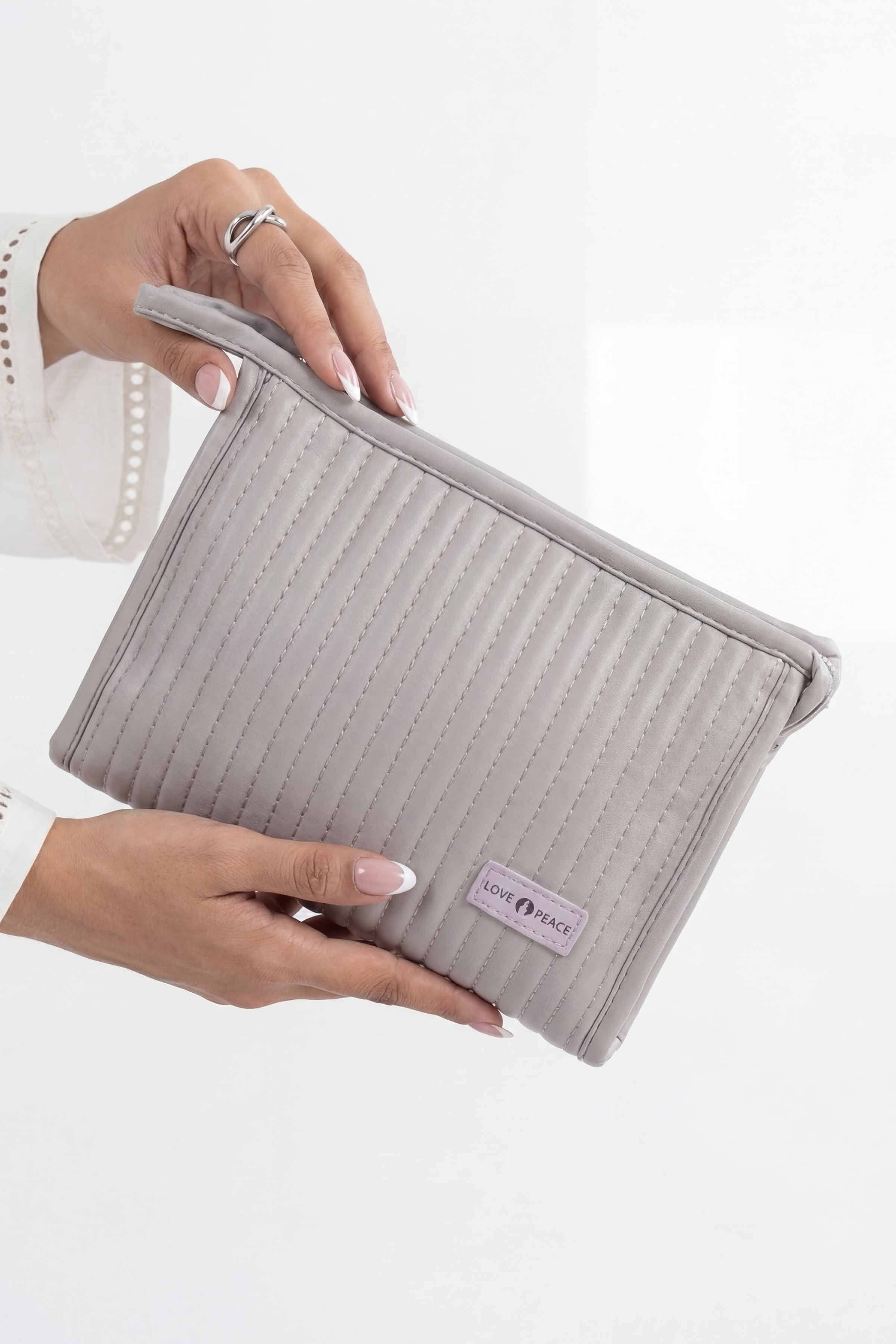 Grey Vanity Bag-448312111