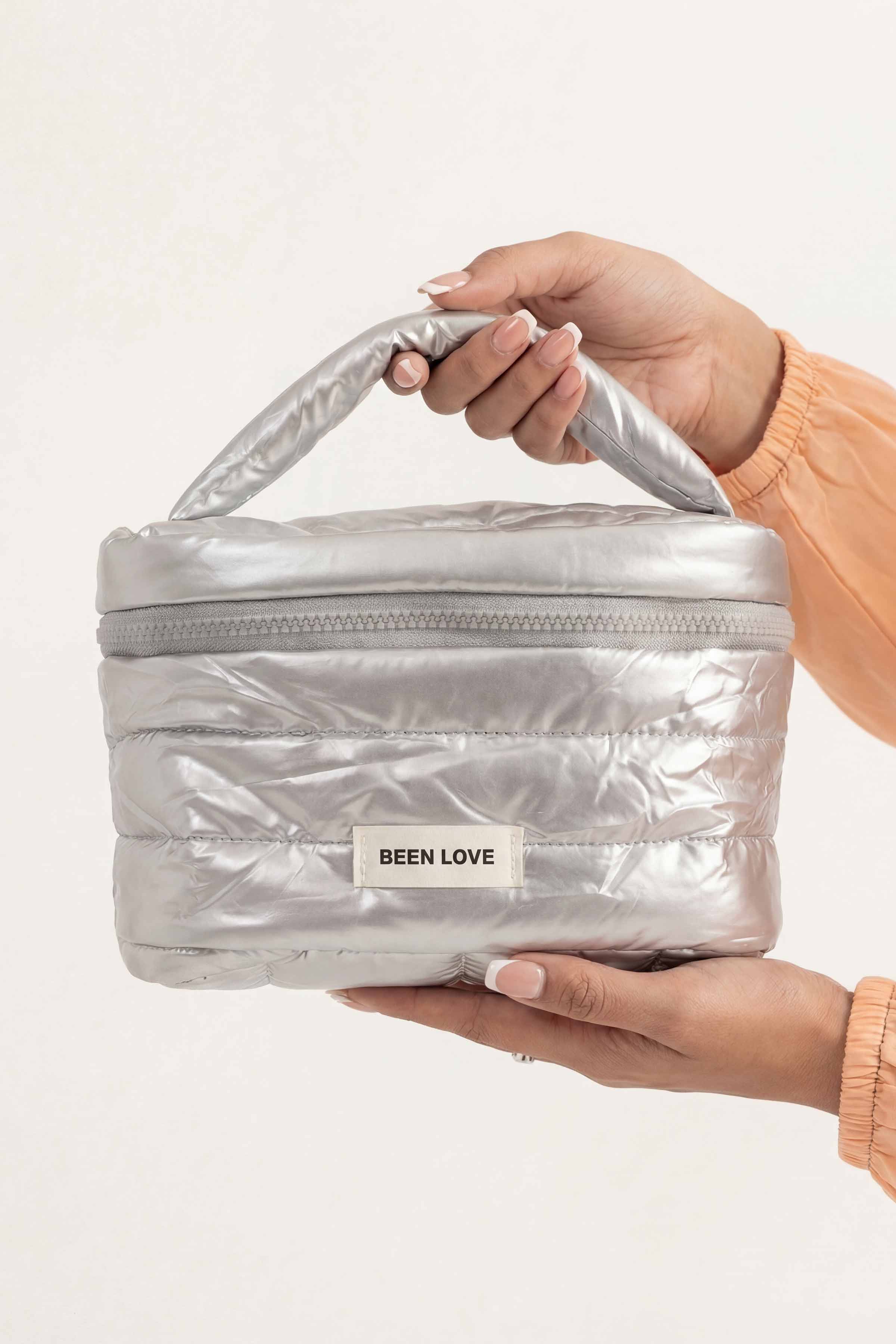 Silver Vanity Bag-448322120