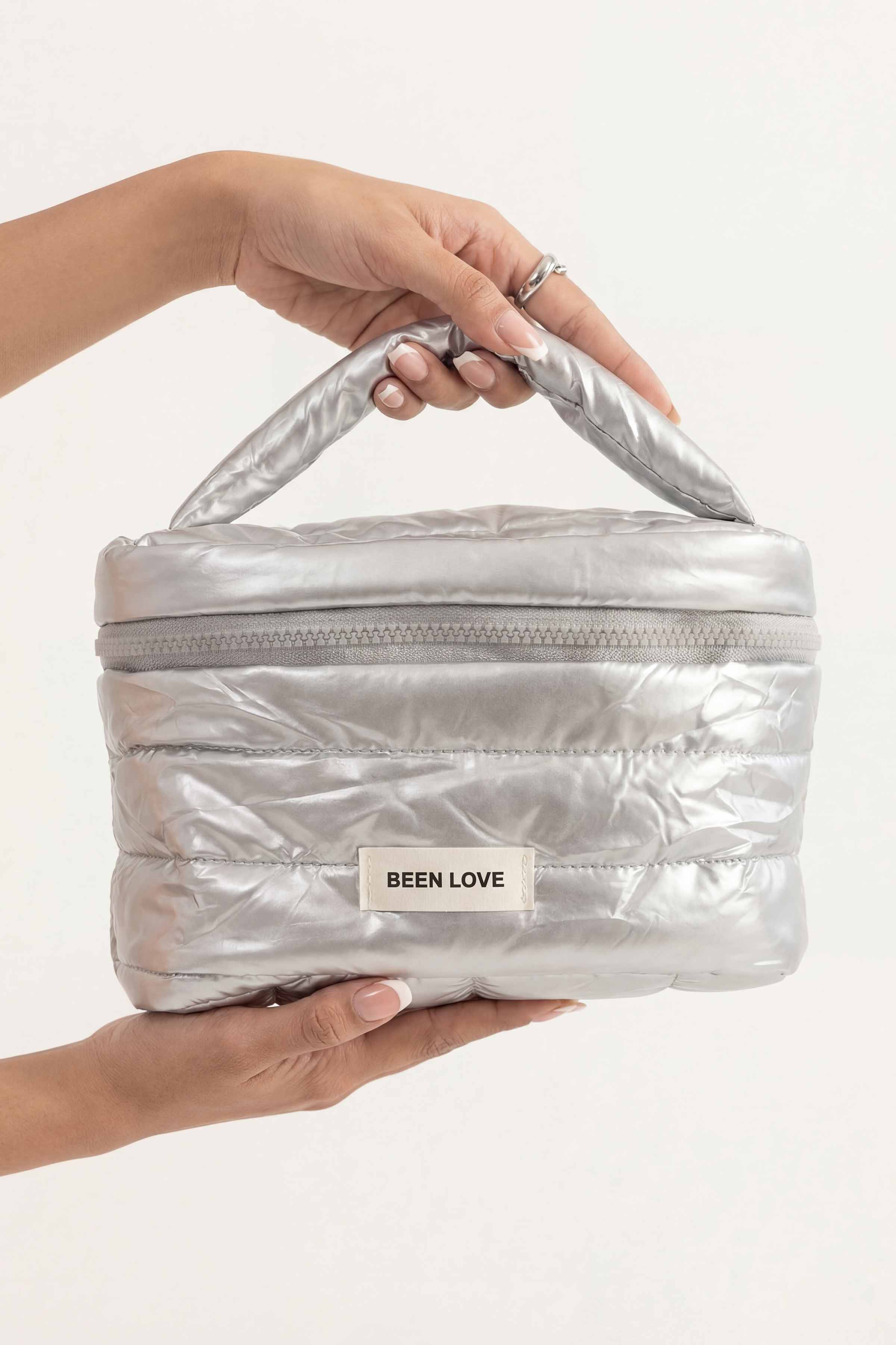 Silver Vanity Bag-448322120